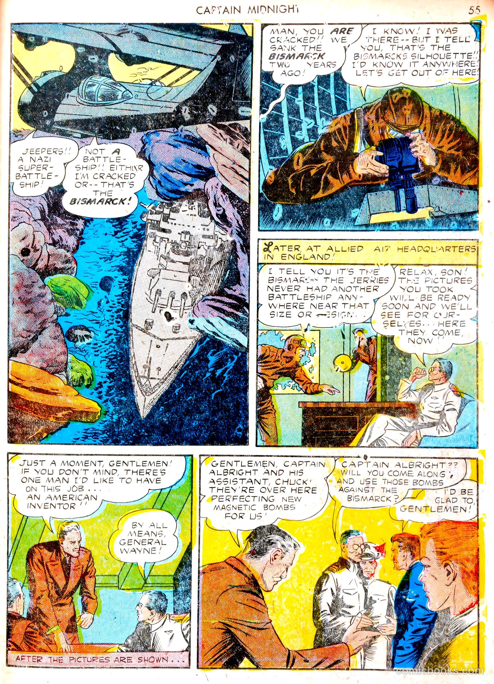 Captain Midnight #13 (1943) — page 54 of 67