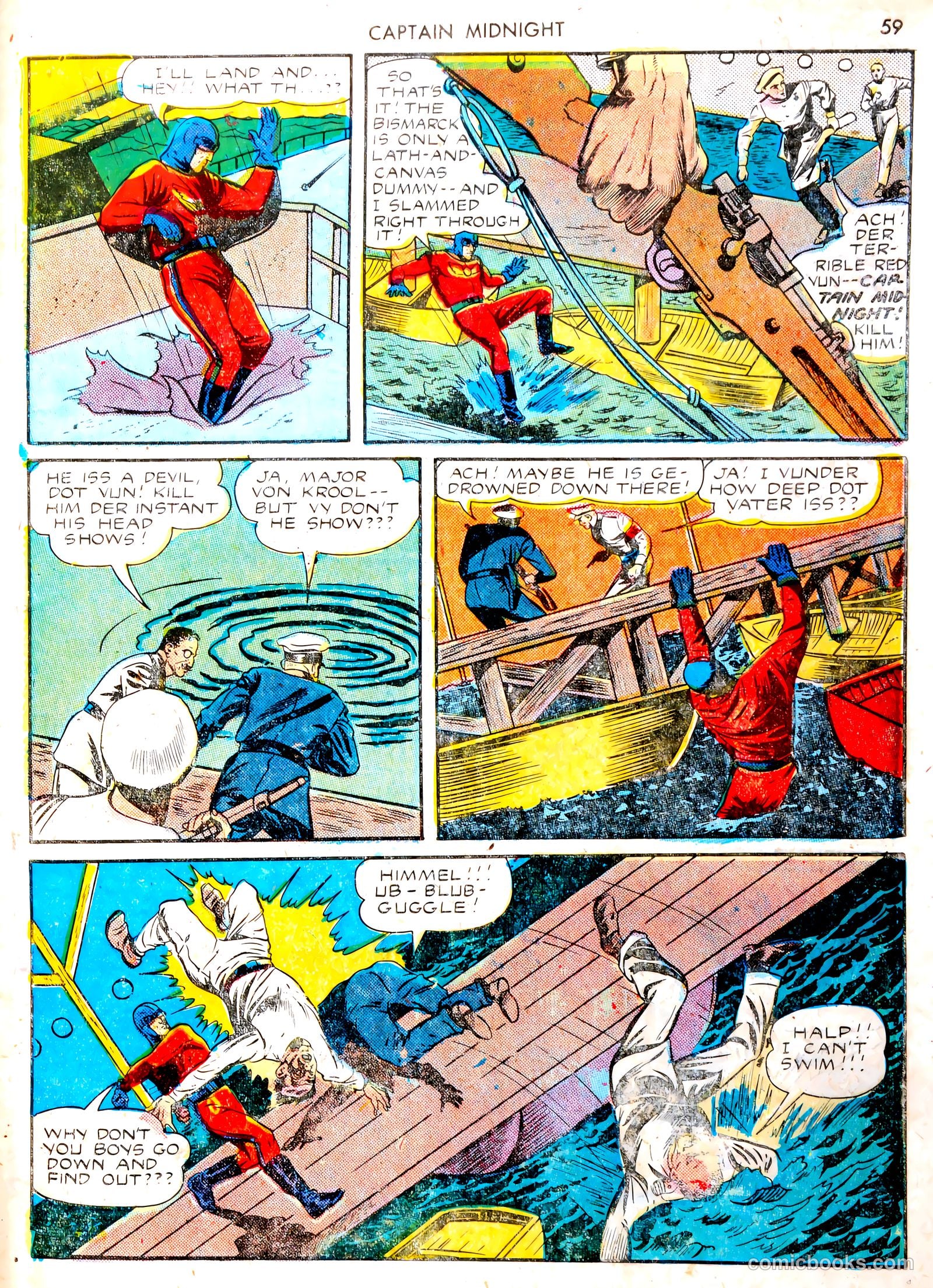 Captain Midnight #13 (1943) — page 58 of 67