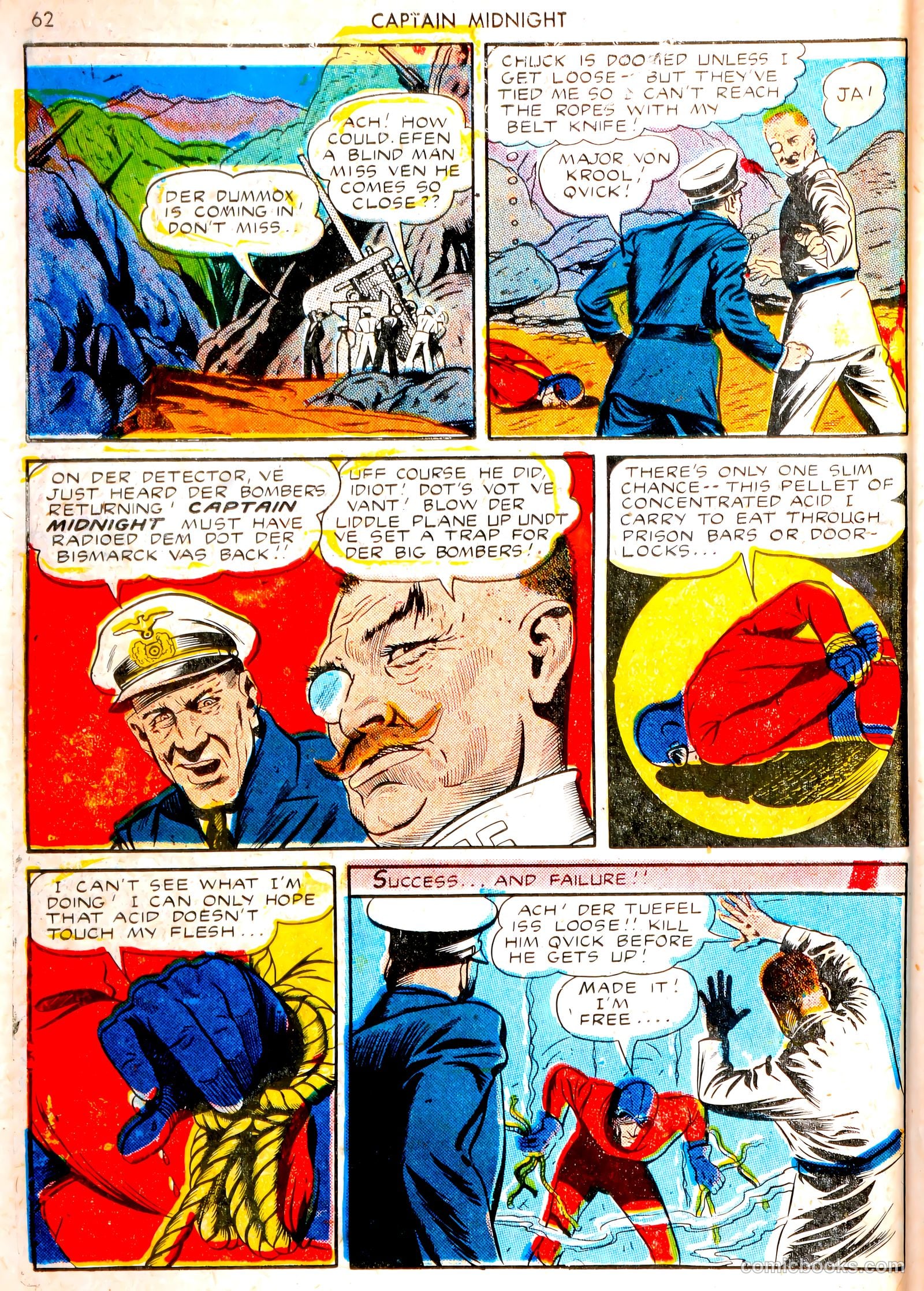 Captain Midnight #13 (1943) — page 61 of 67