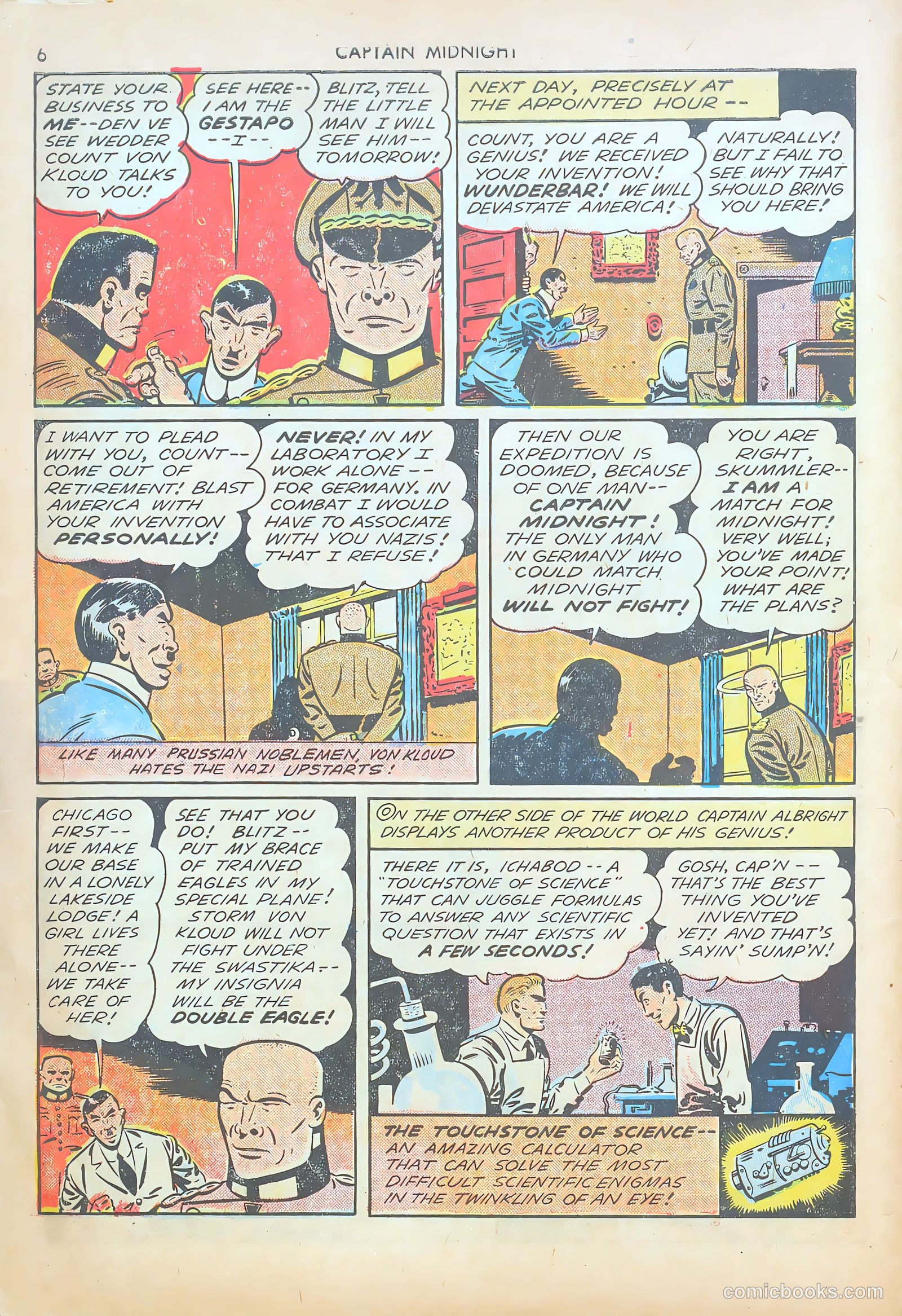 Captain Midnight #14 (1943) — page 6 of 67