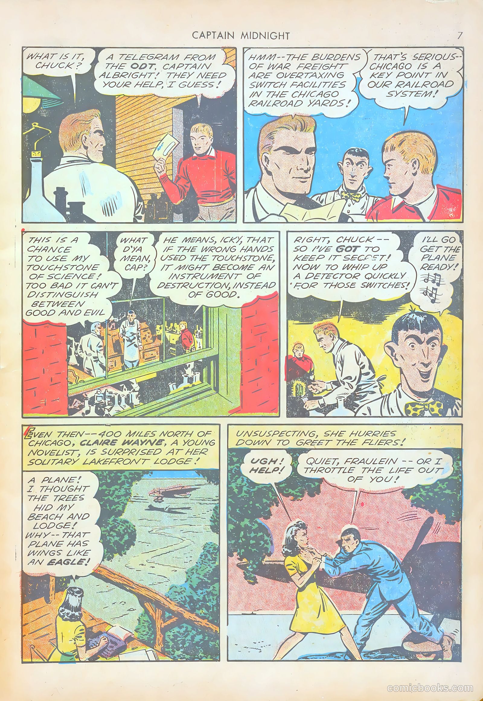 Captain Midnight #14 (1943) — page 7 of 67