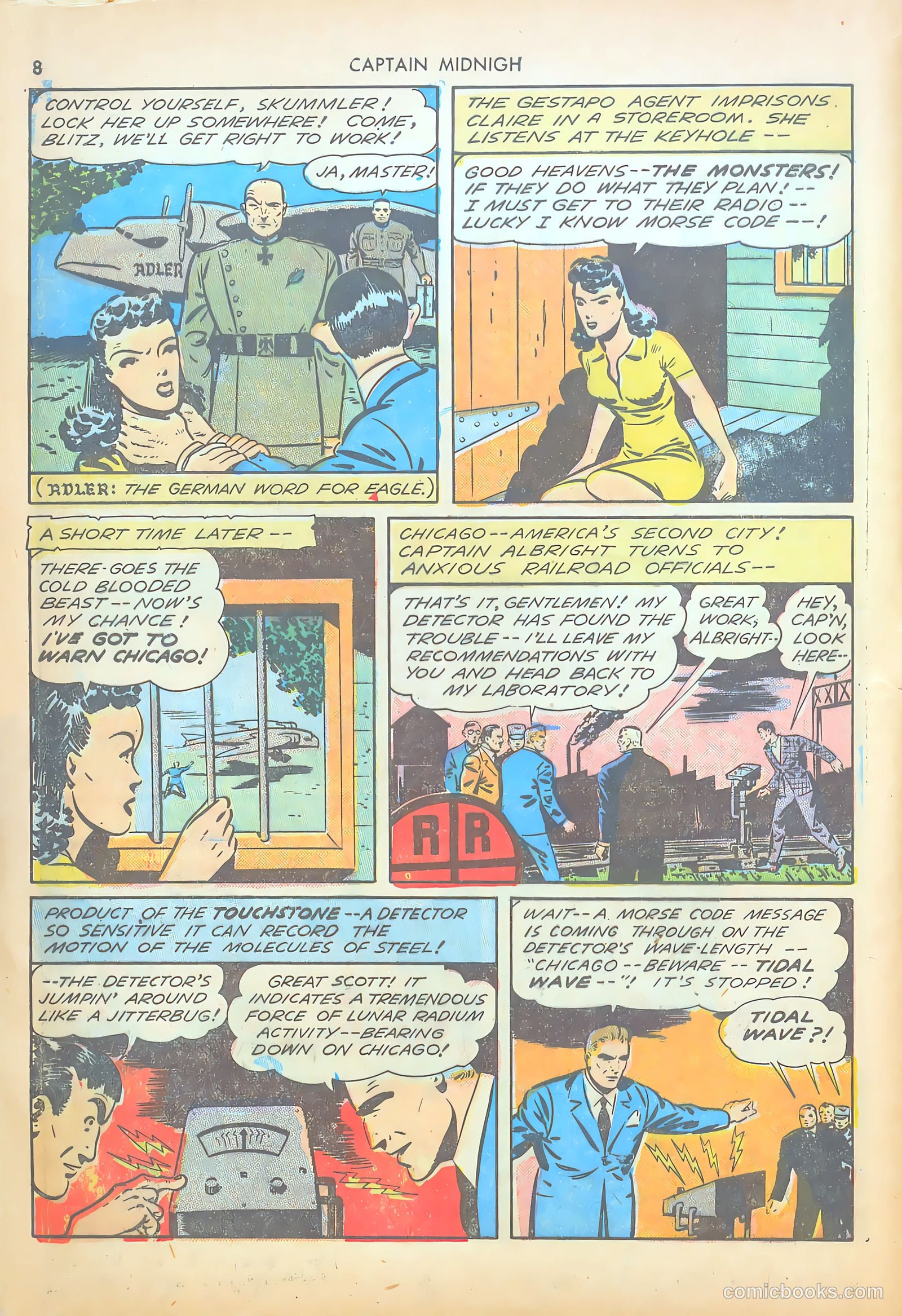 Captain Midnight #14 (1943) — page 8 of 67