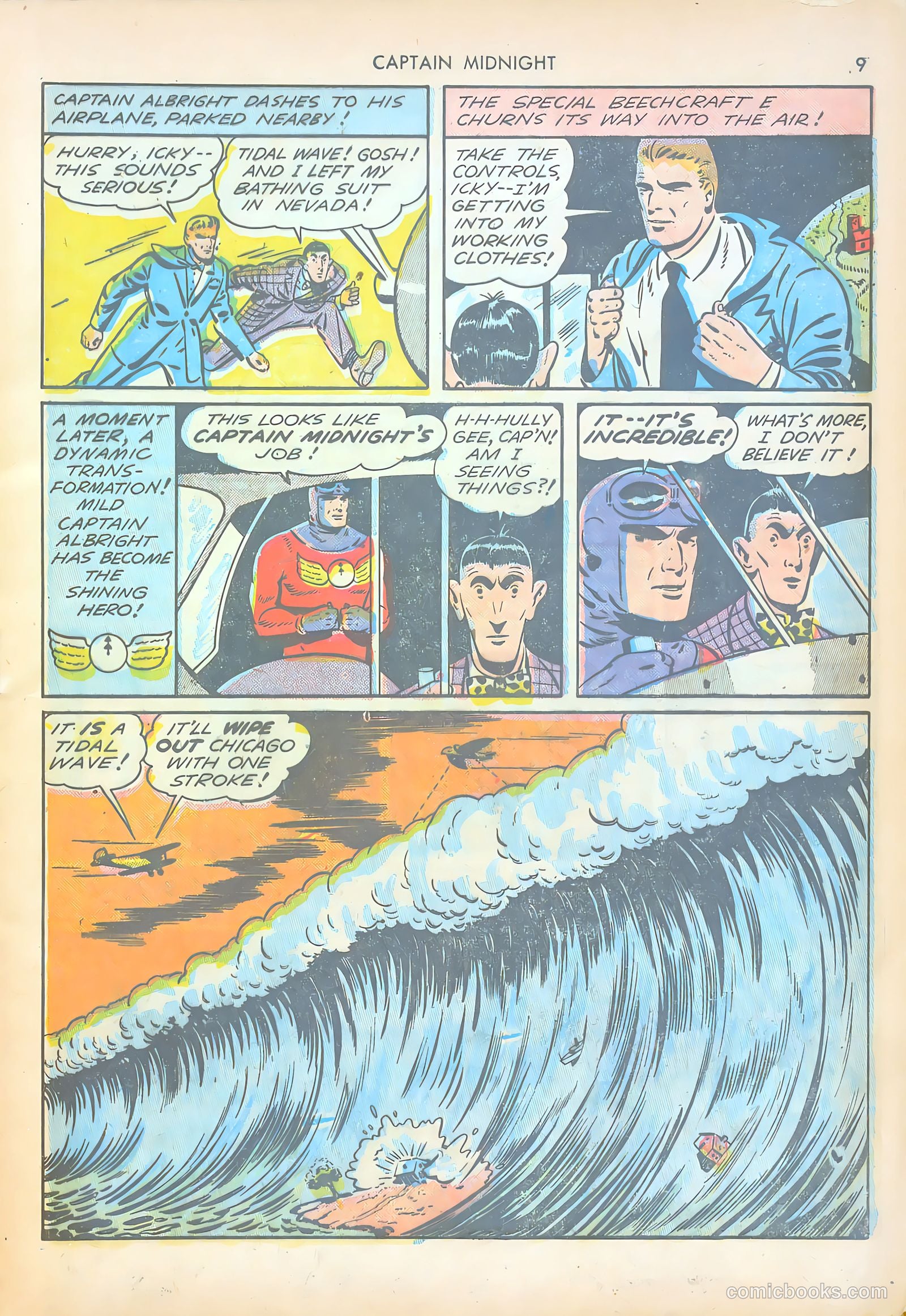 Captain Midnight #14 (1943) — page 9 of 67