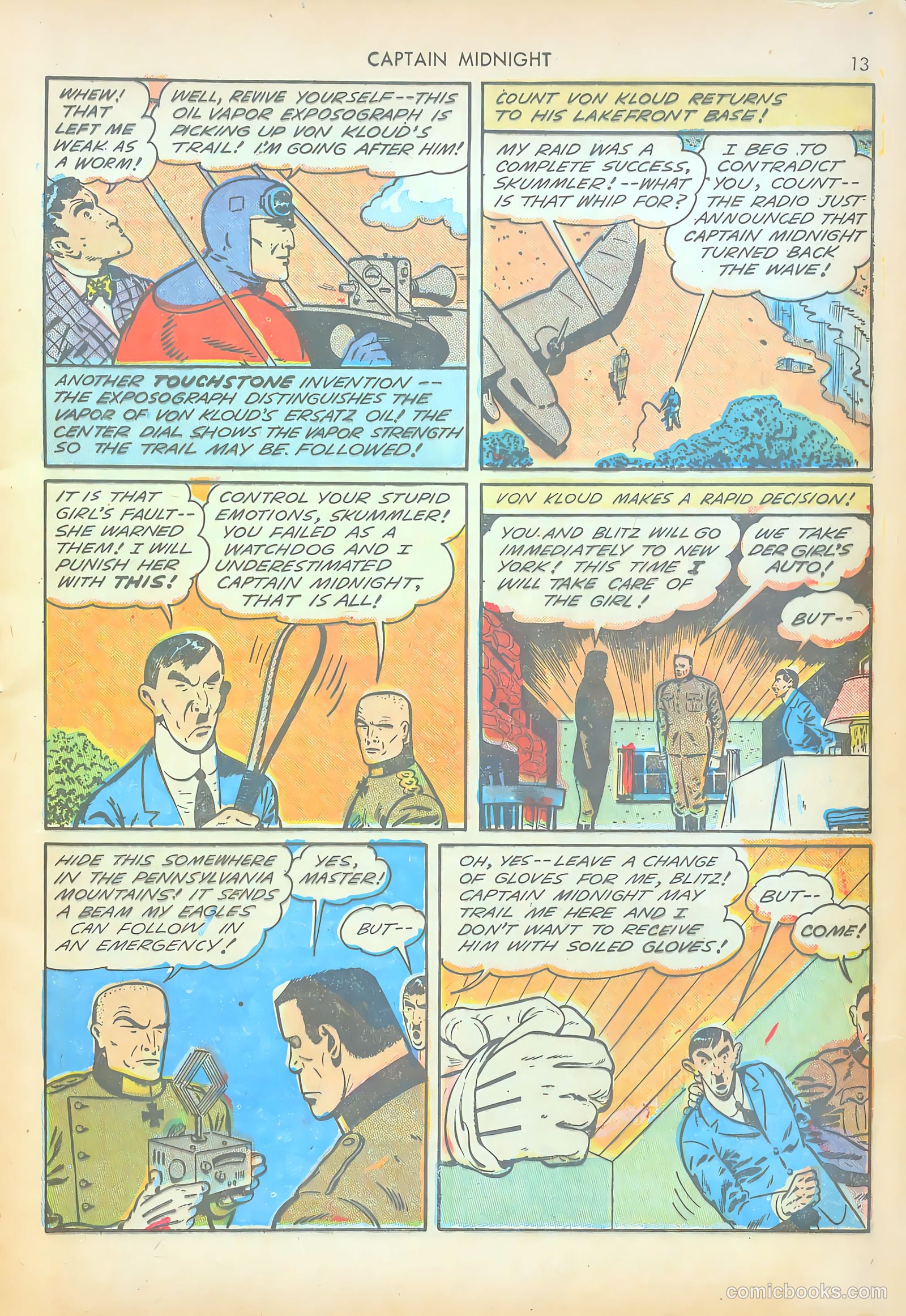 Captain Midnight #14 (1943) — page 13 of 67