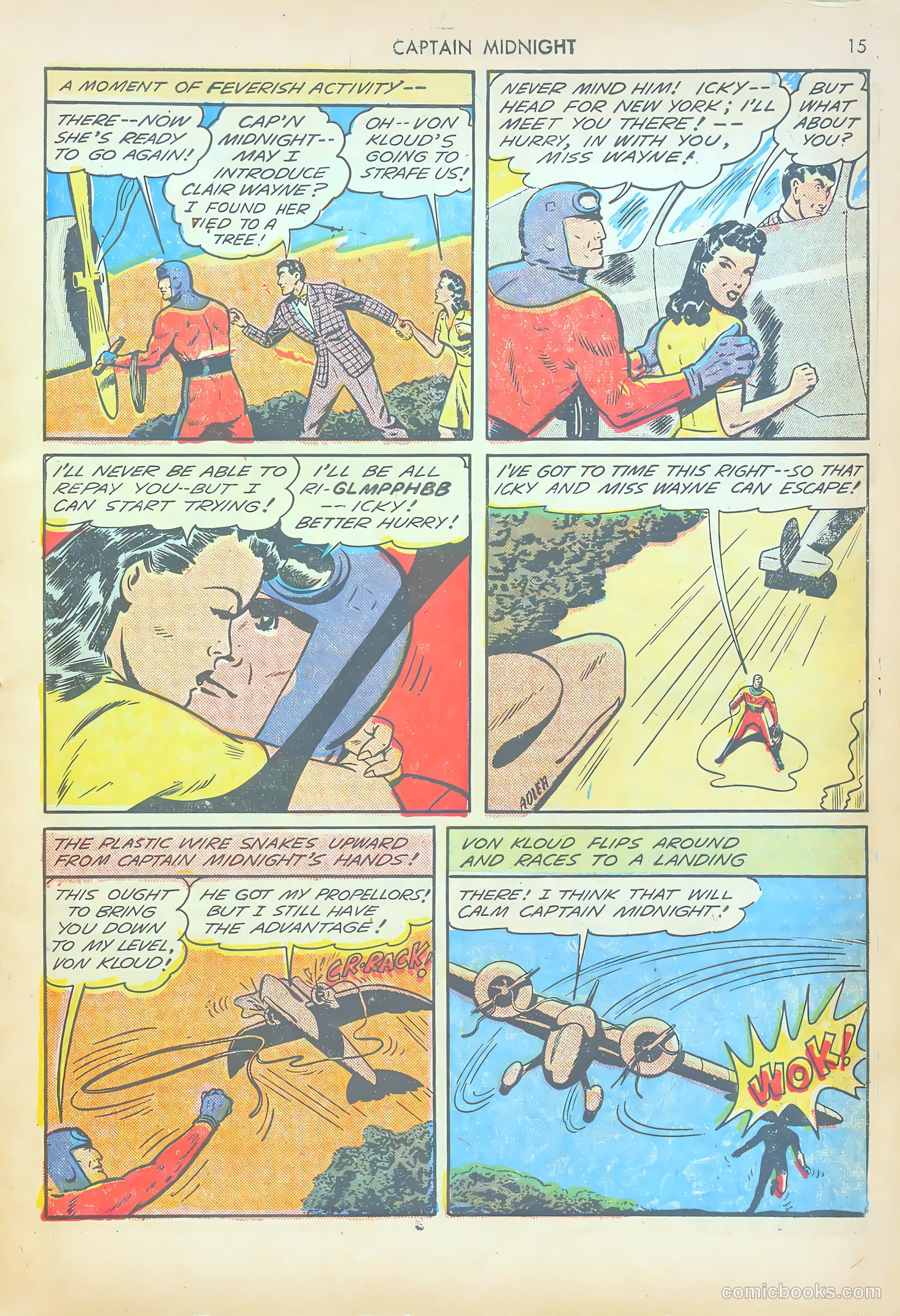 Captain Midnight #14 (1943) — page 15 of 67
