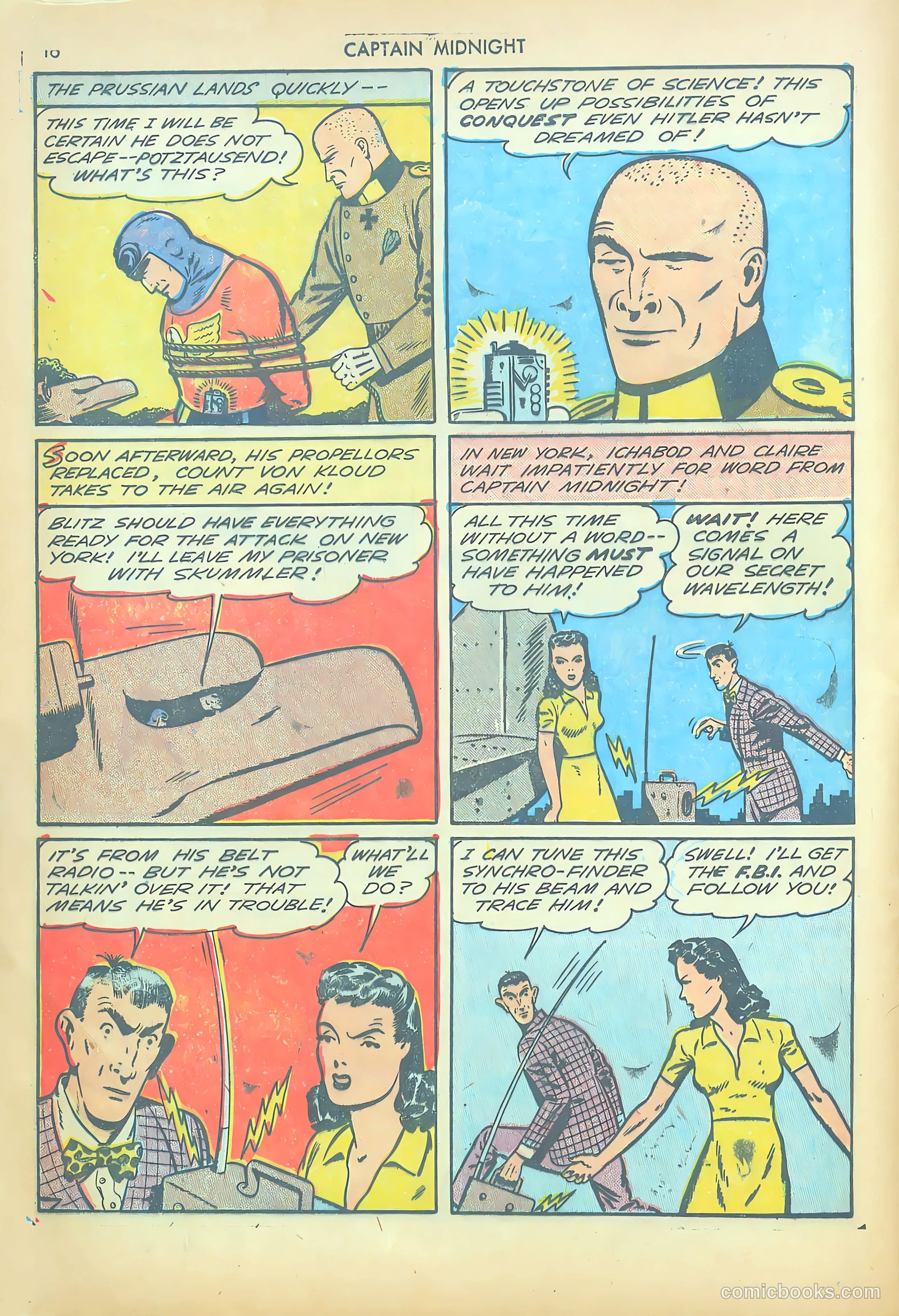 Captain Midnight #14 (1943) — page 16 of 67