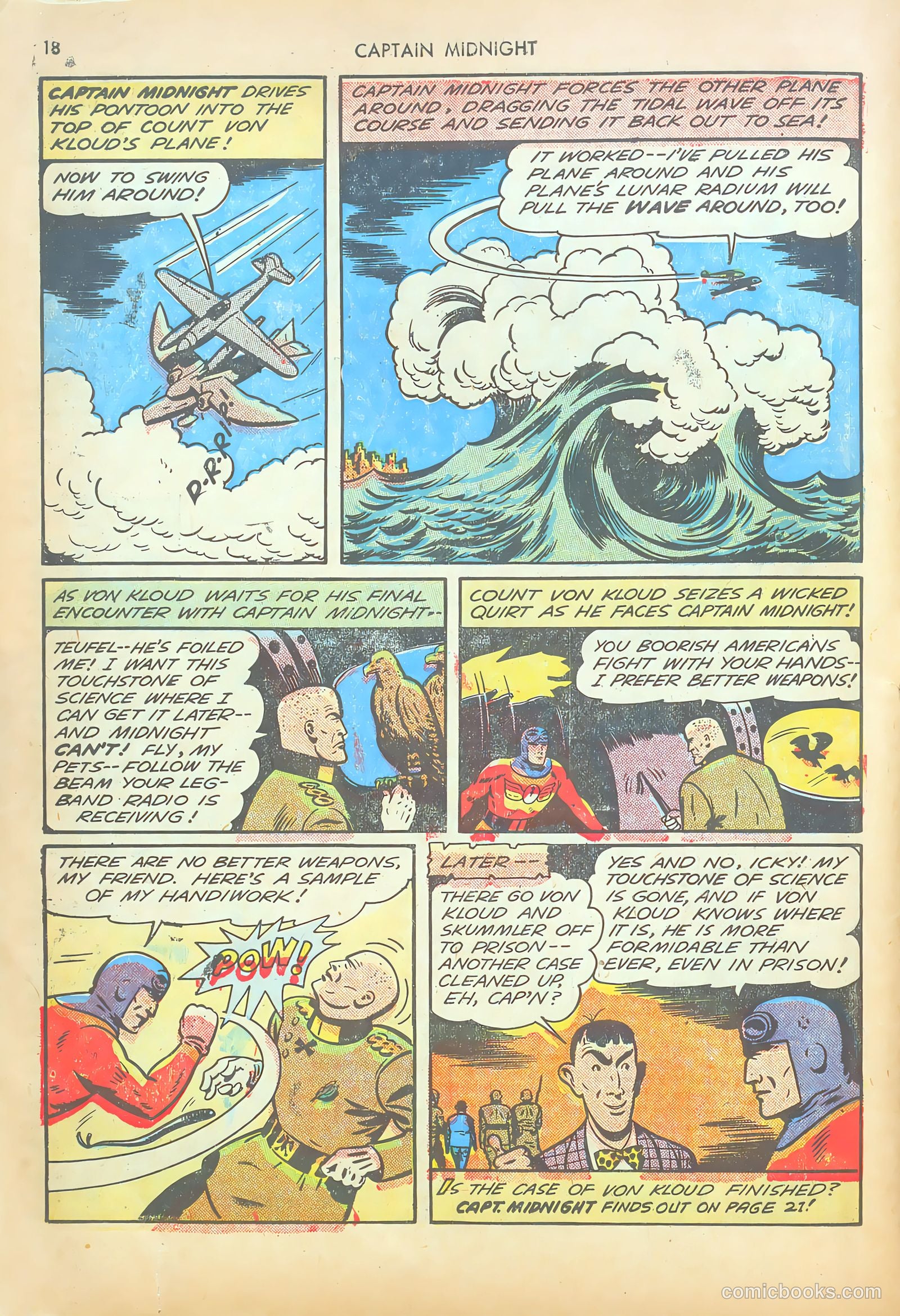 Captain Midnight #14 (1943) — page 18 of 67