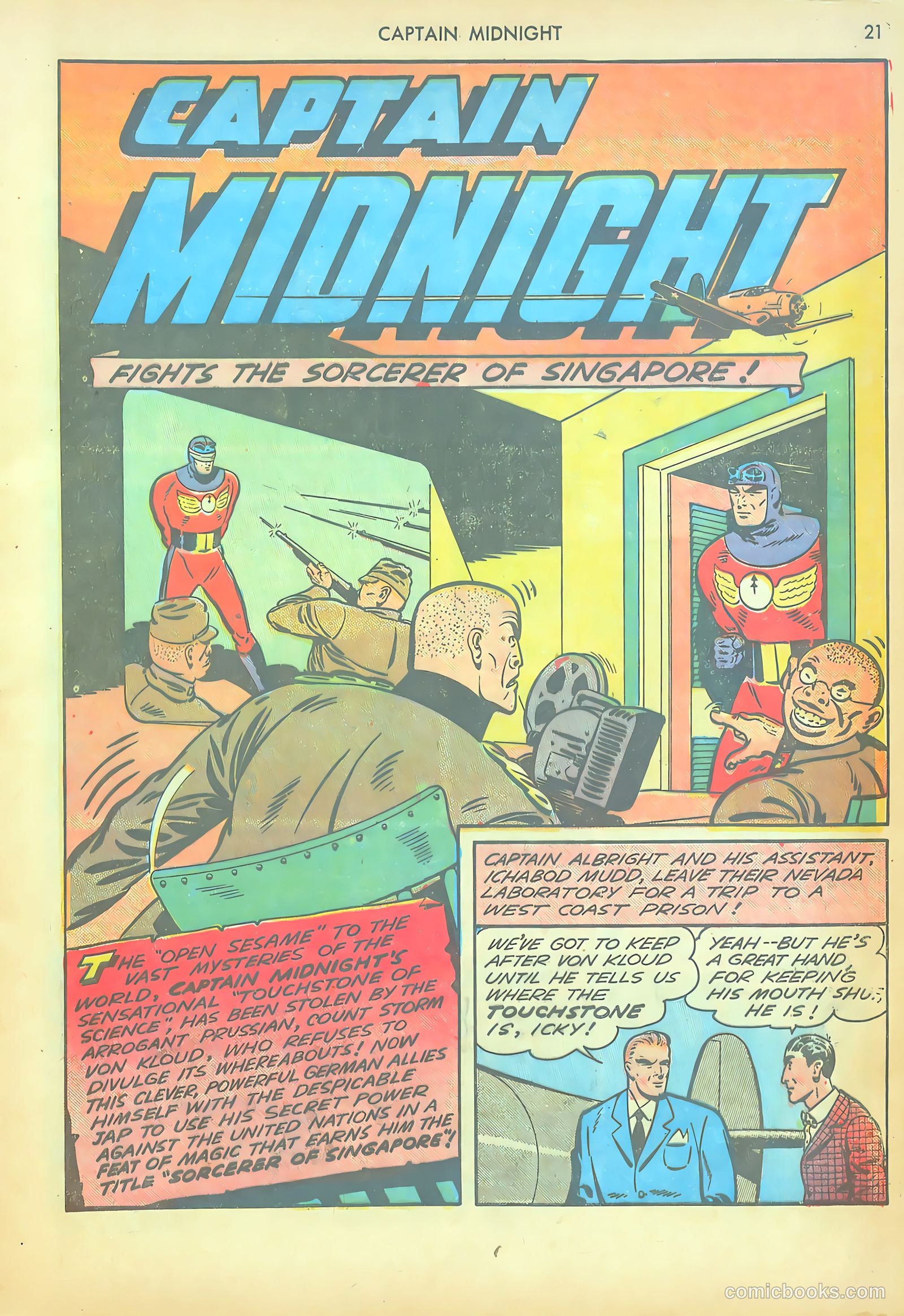 Captain Midnight #14 (1943) — page 21 of 67