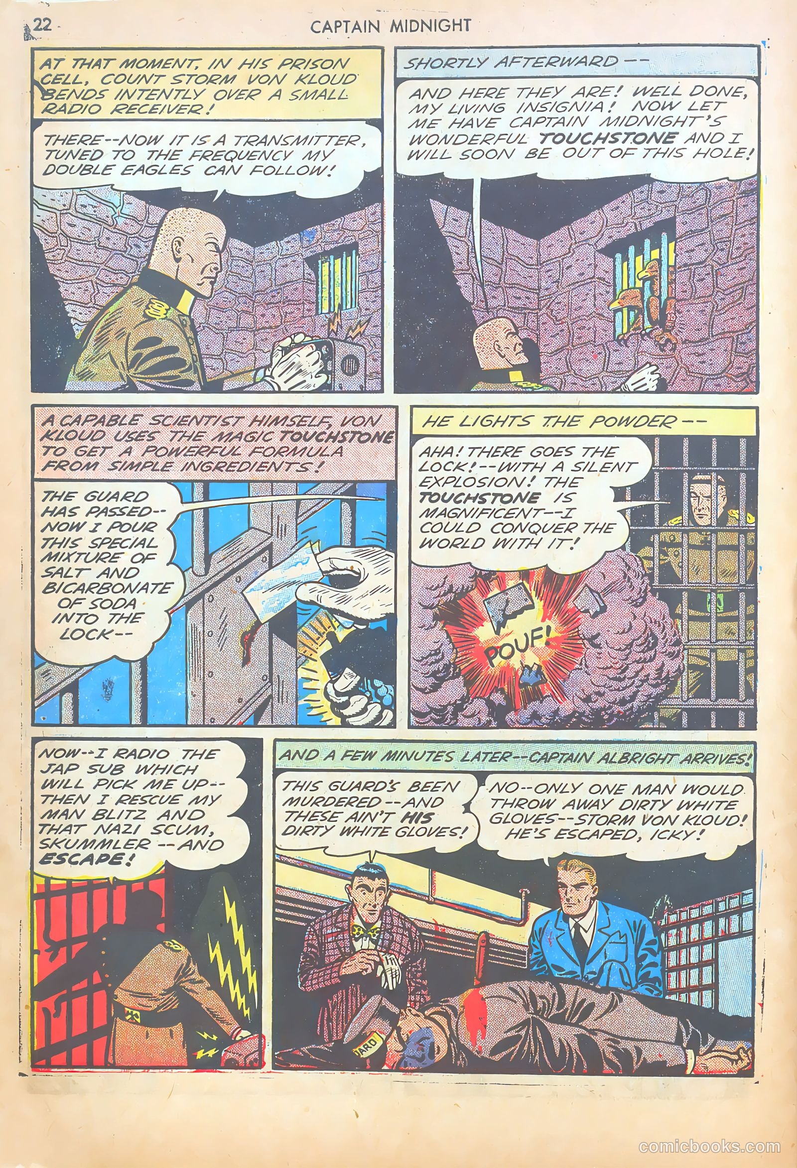 Captain Midnight #14 (1943) — page 22 of 67
