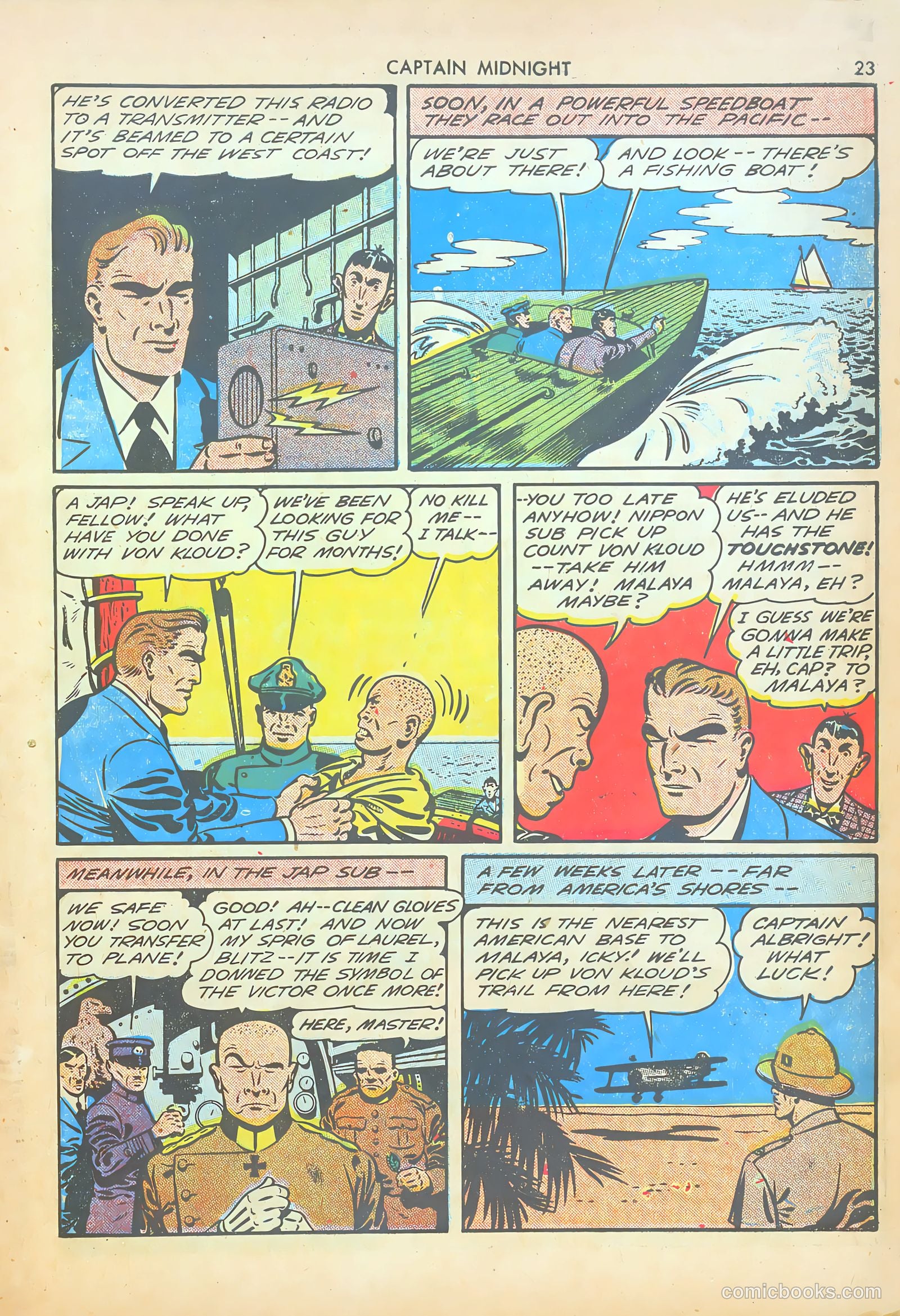 Captain Midnight #14 (1943) — page 23 of 67
