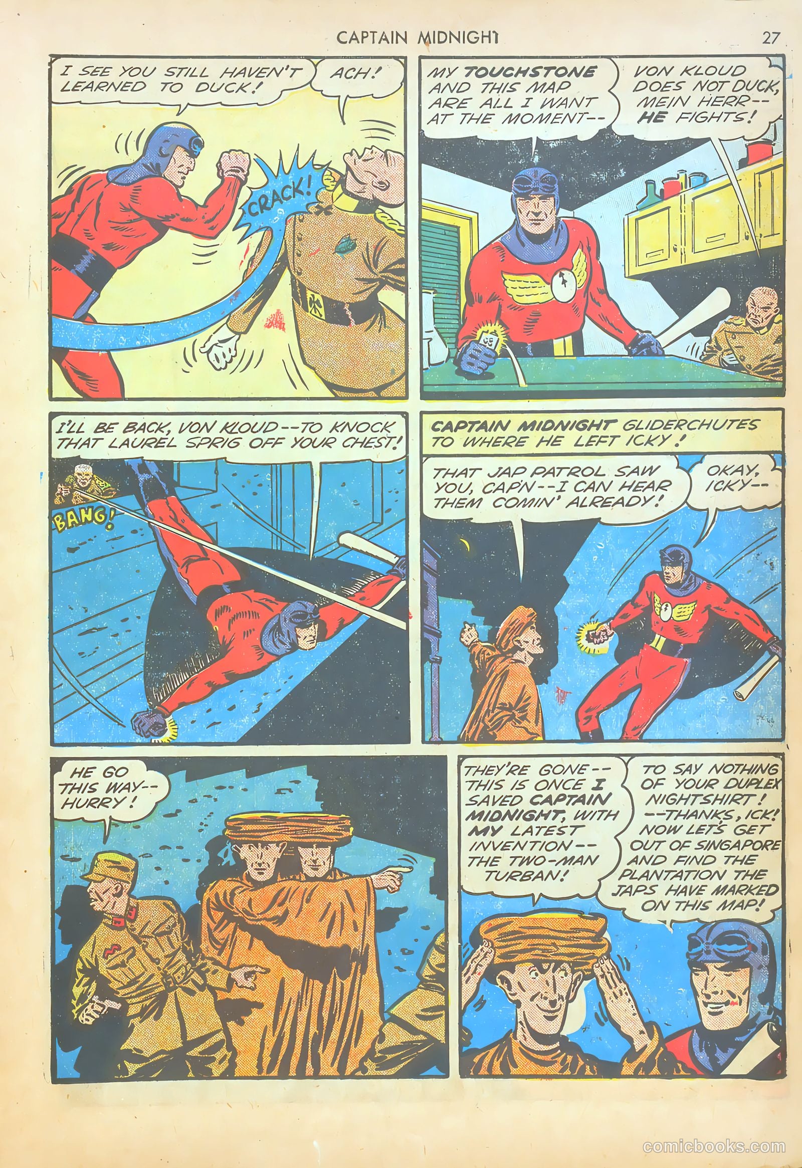 Captain Midnight #14 (1943) — page 27 of 67