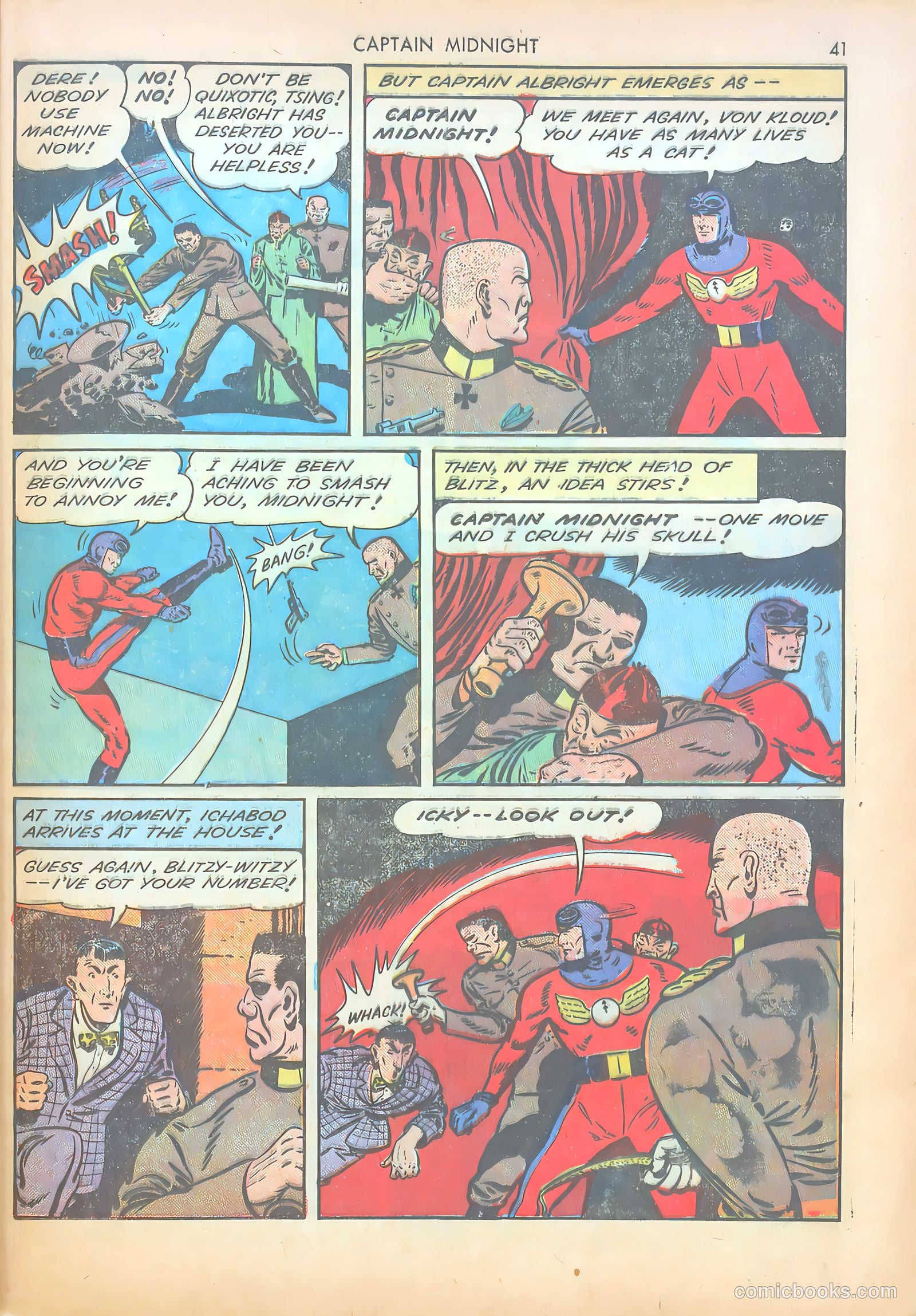 Captain Midnight #14 (1943) — page 40 of 67