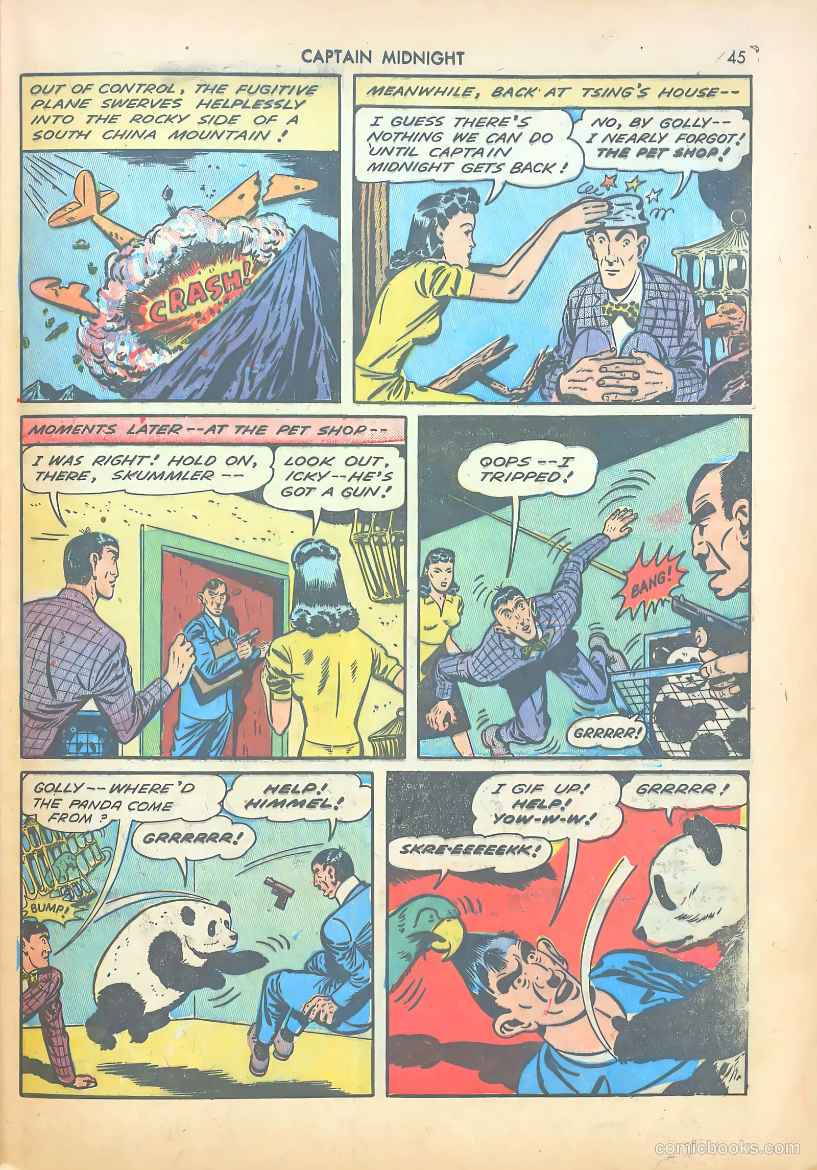 Captain Midnight #14 (1943) — page 44 of 67