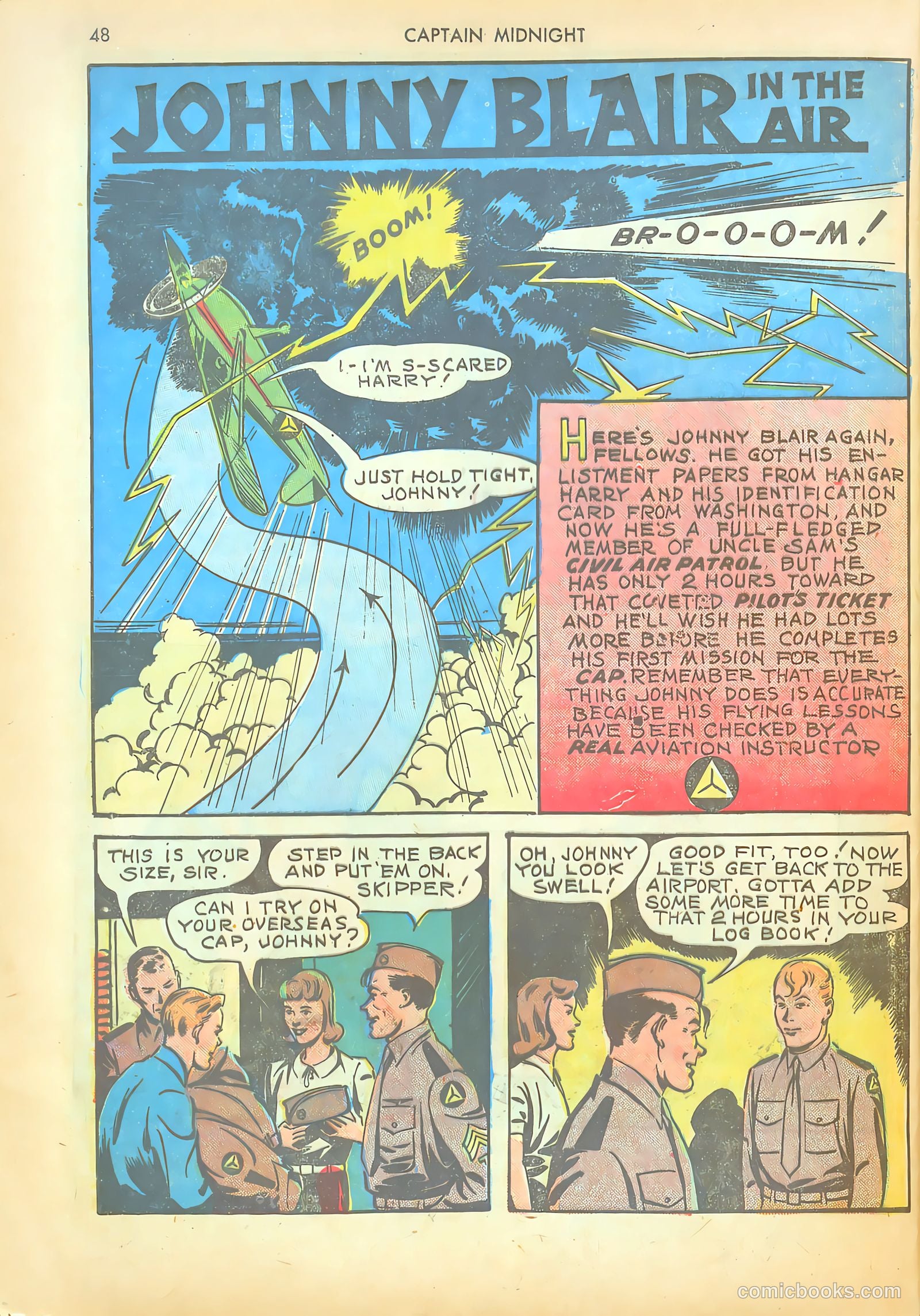 Captain Midnight #14 (1943) — page 47 of 67