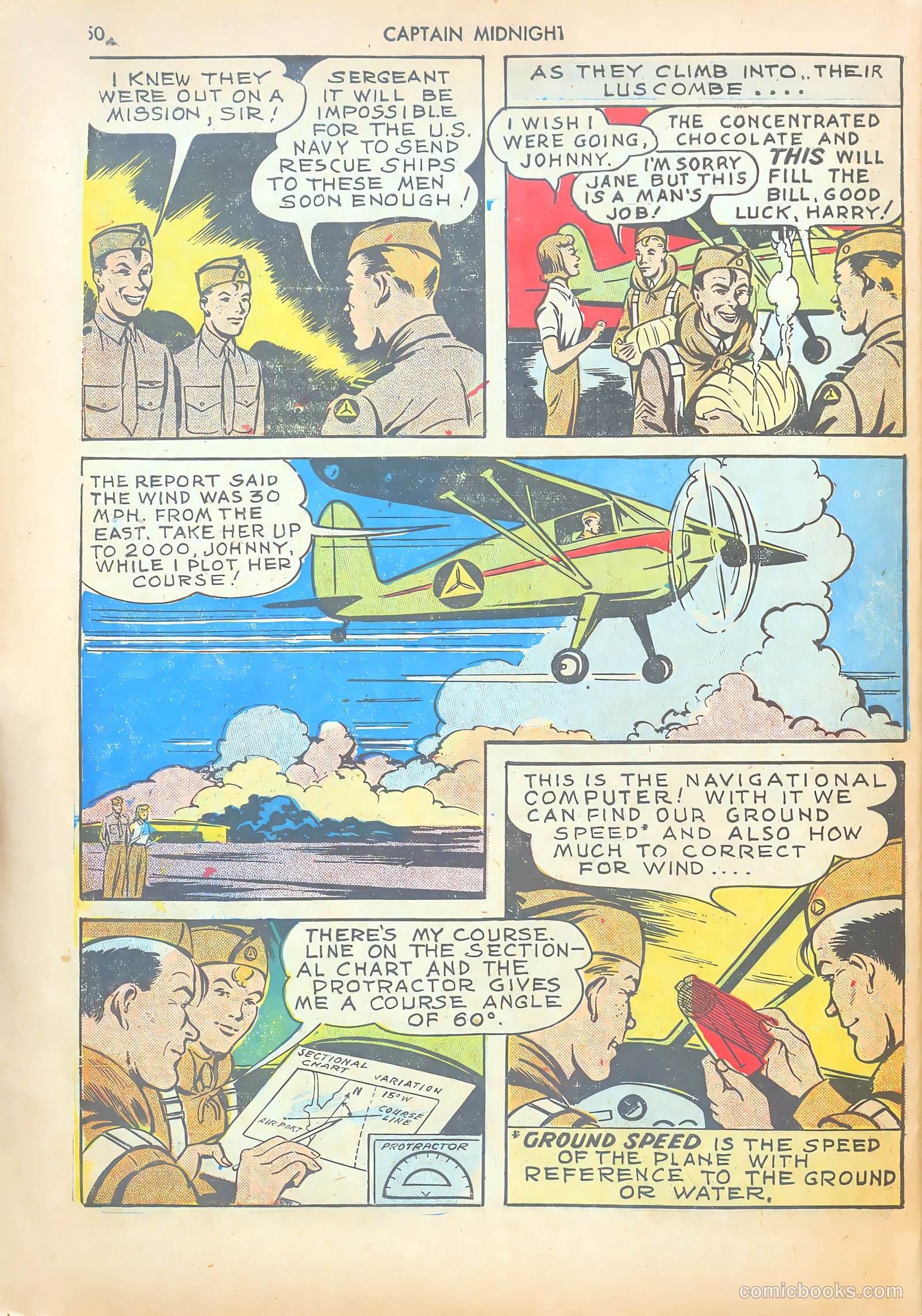 Captain Midnight #14 (1943) — page 49 of 67