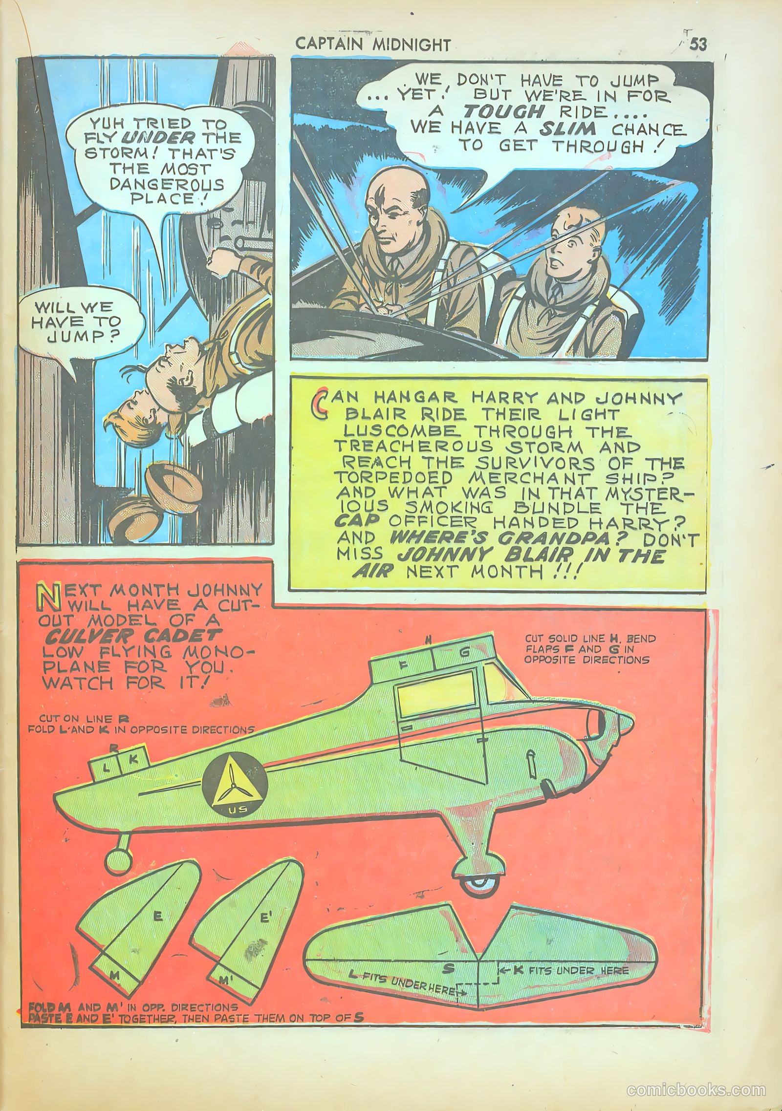 Captain Midnight #14 (1943) — page 52 of 67