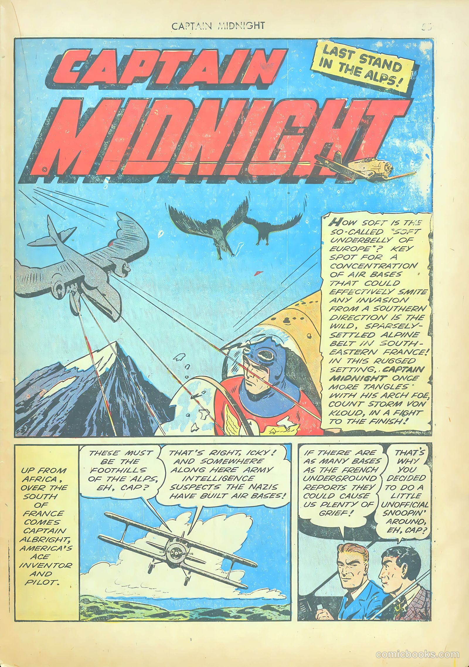 Captain Midnight #14 (1943) — page 54 of 67