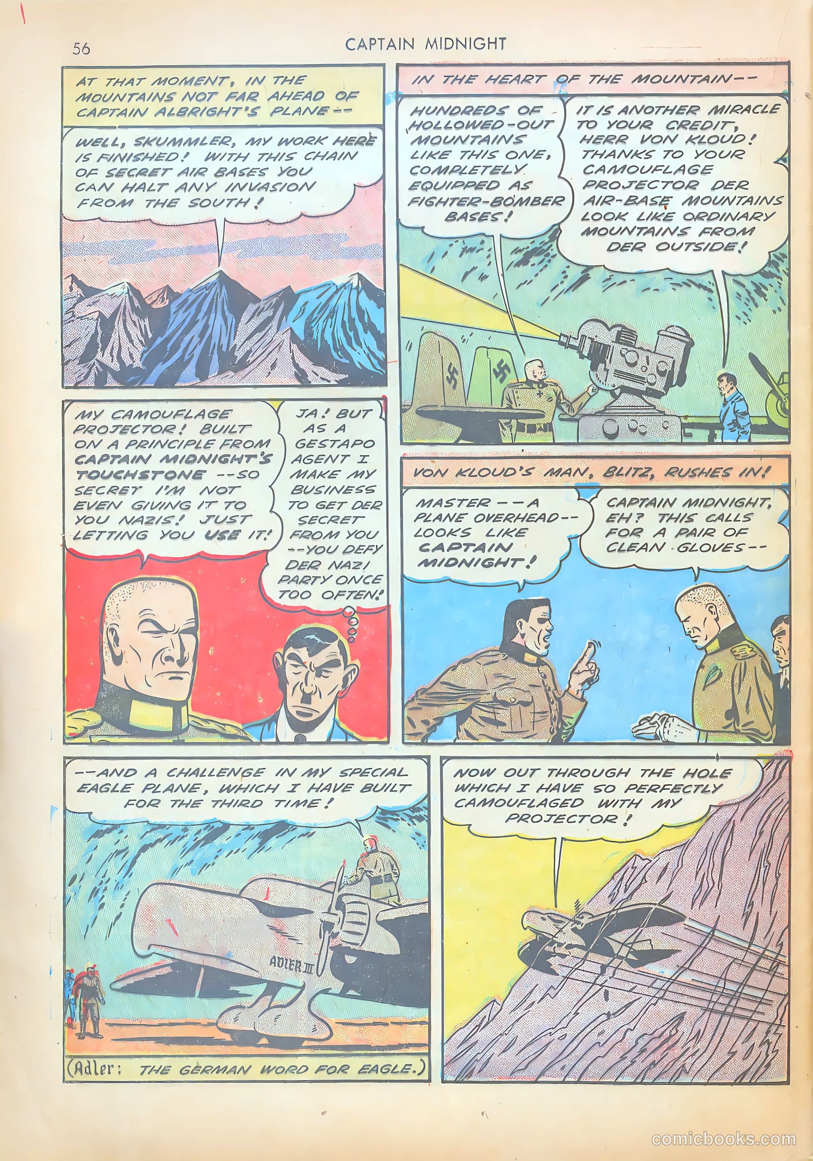 Captain Midnight #14 (1943) — page 55 of 67