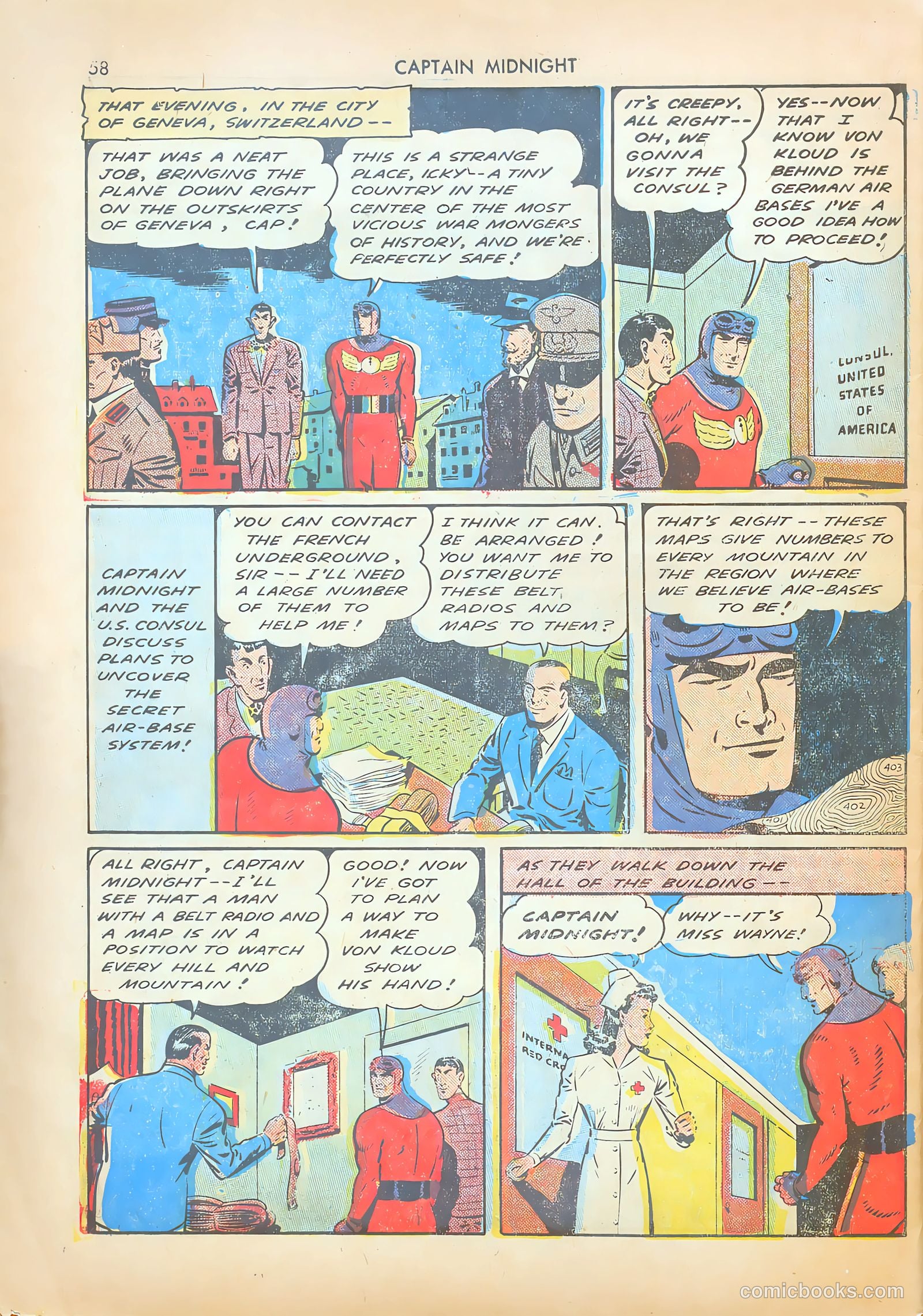 Captain Midnight #14 (1943) — page 57 of 67