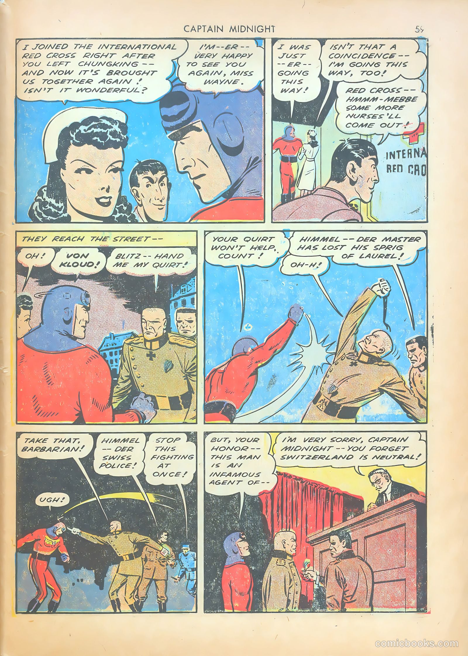Captain Midnight #14 (1943) — page 58 of 67