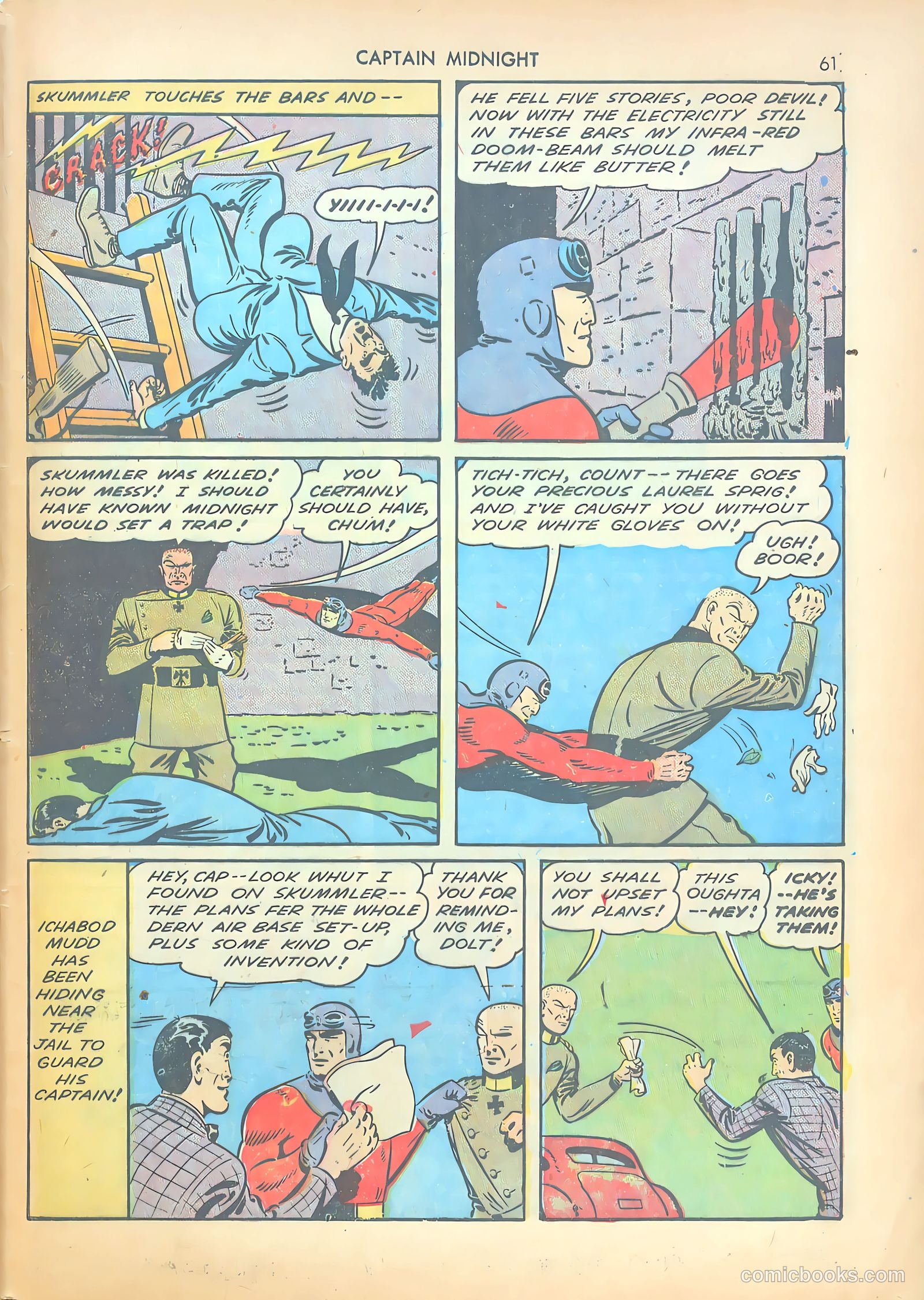 Captain Midnight #14 (1943) — page 60 of 67