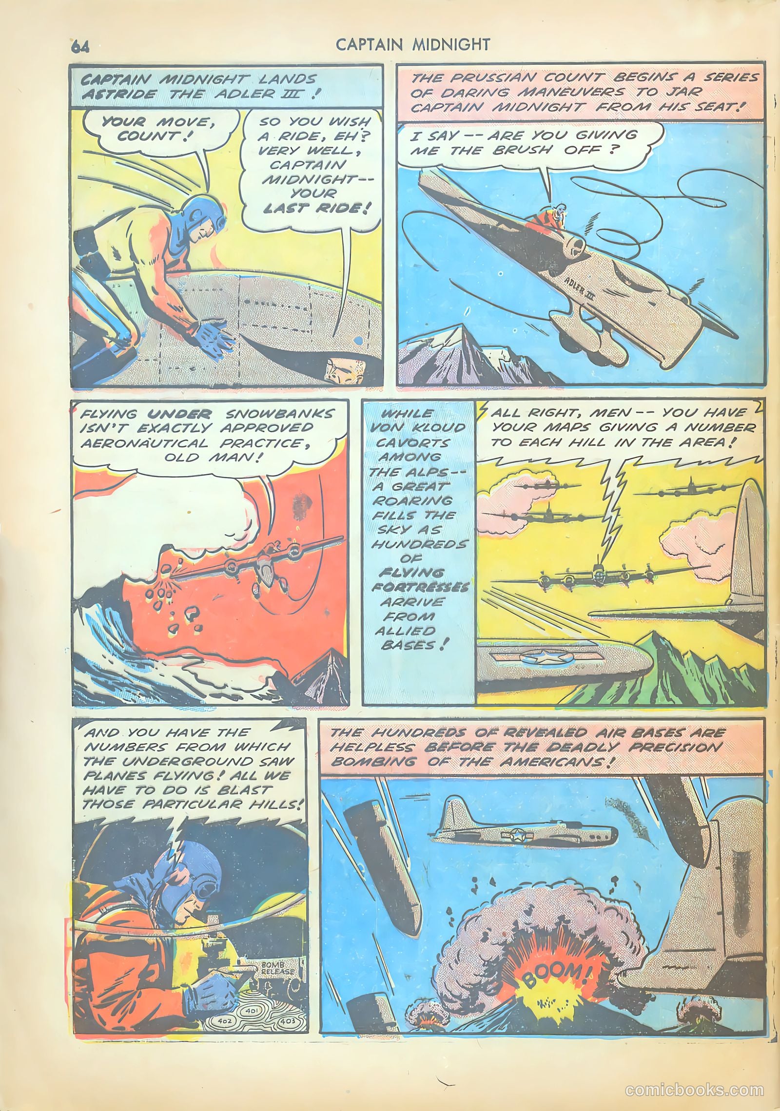 Captain Midnight #14 (1943) — page 63 of 67