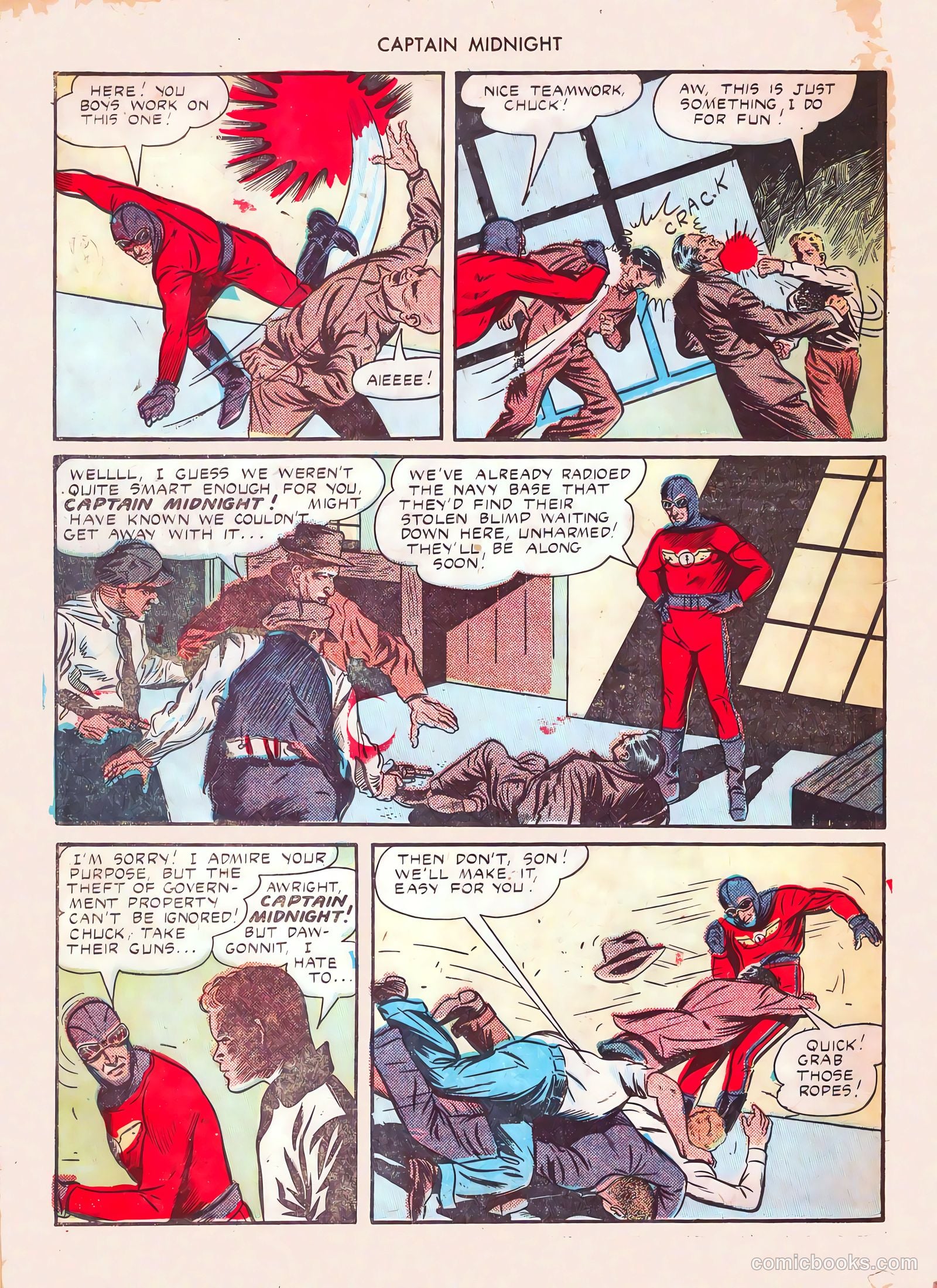 Captain Midnight #15 (1943) — page 46 of 52