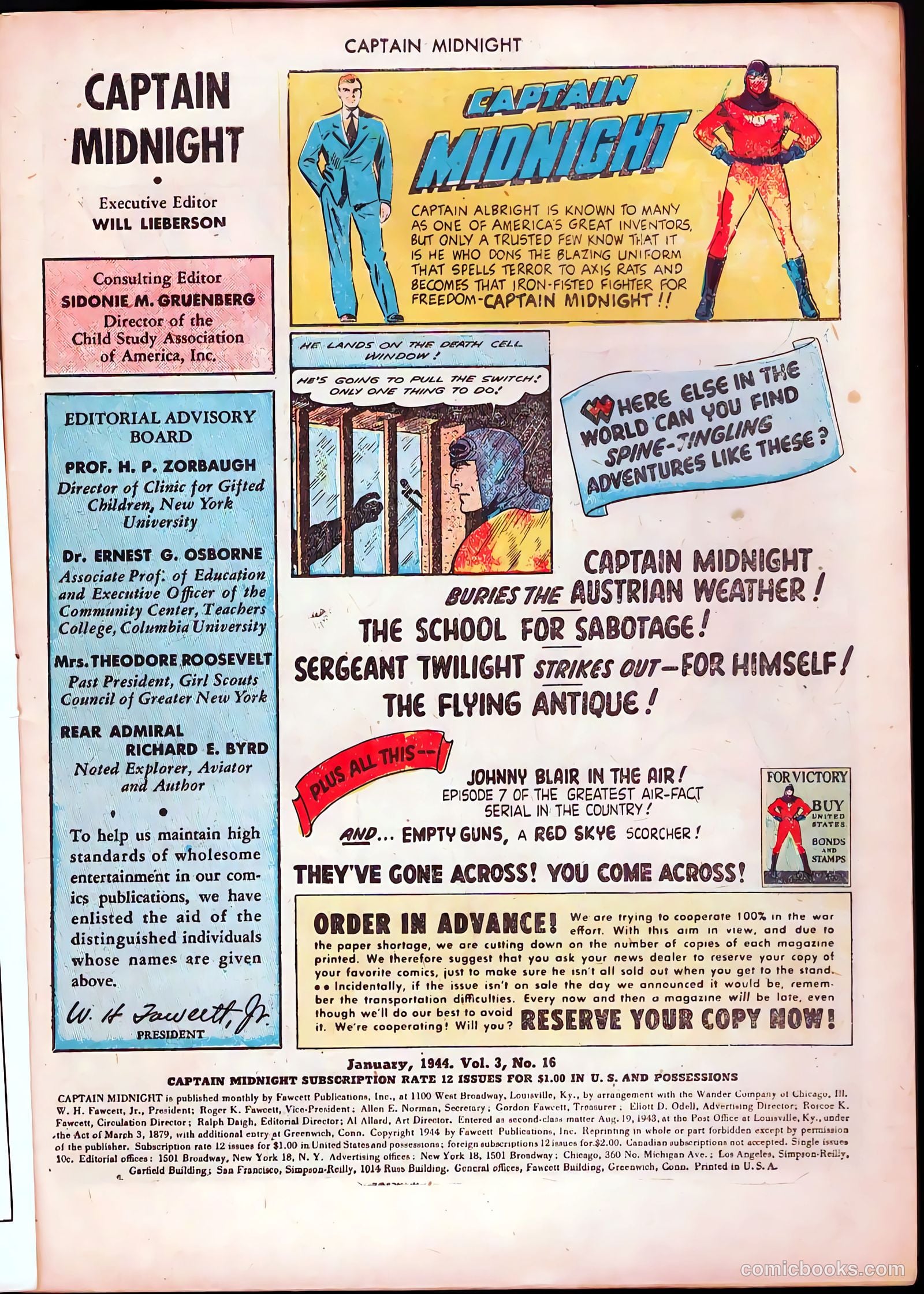Captain Midnight #16 (1944) — page 3 of 52