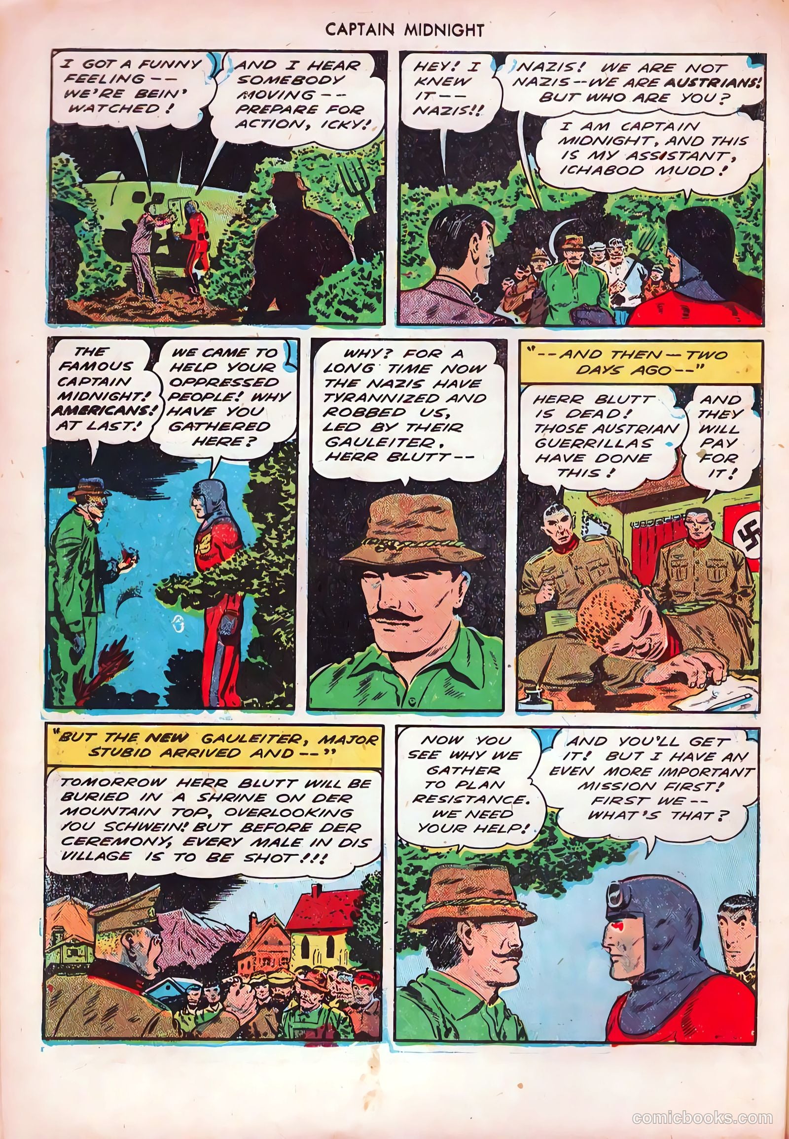 Captain Midnight #16 (1944) — page 6 of 52