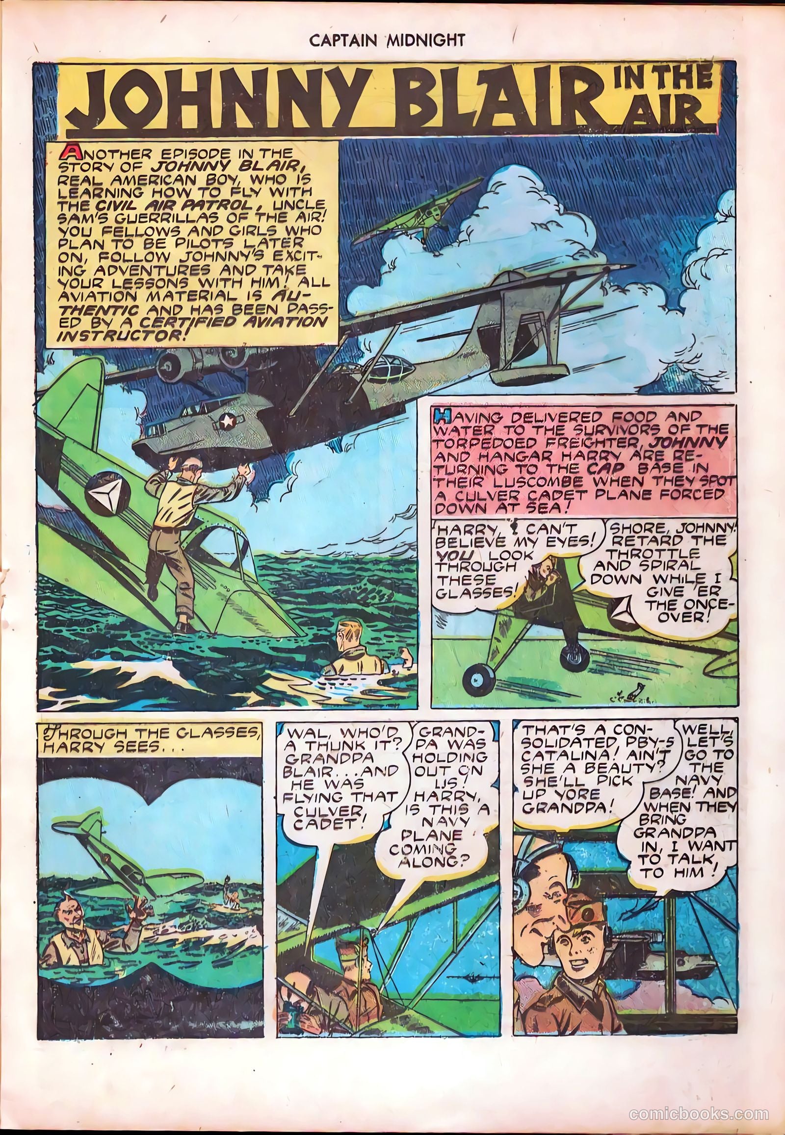 Captain Midnight #16 (1944) — page 25 of 52