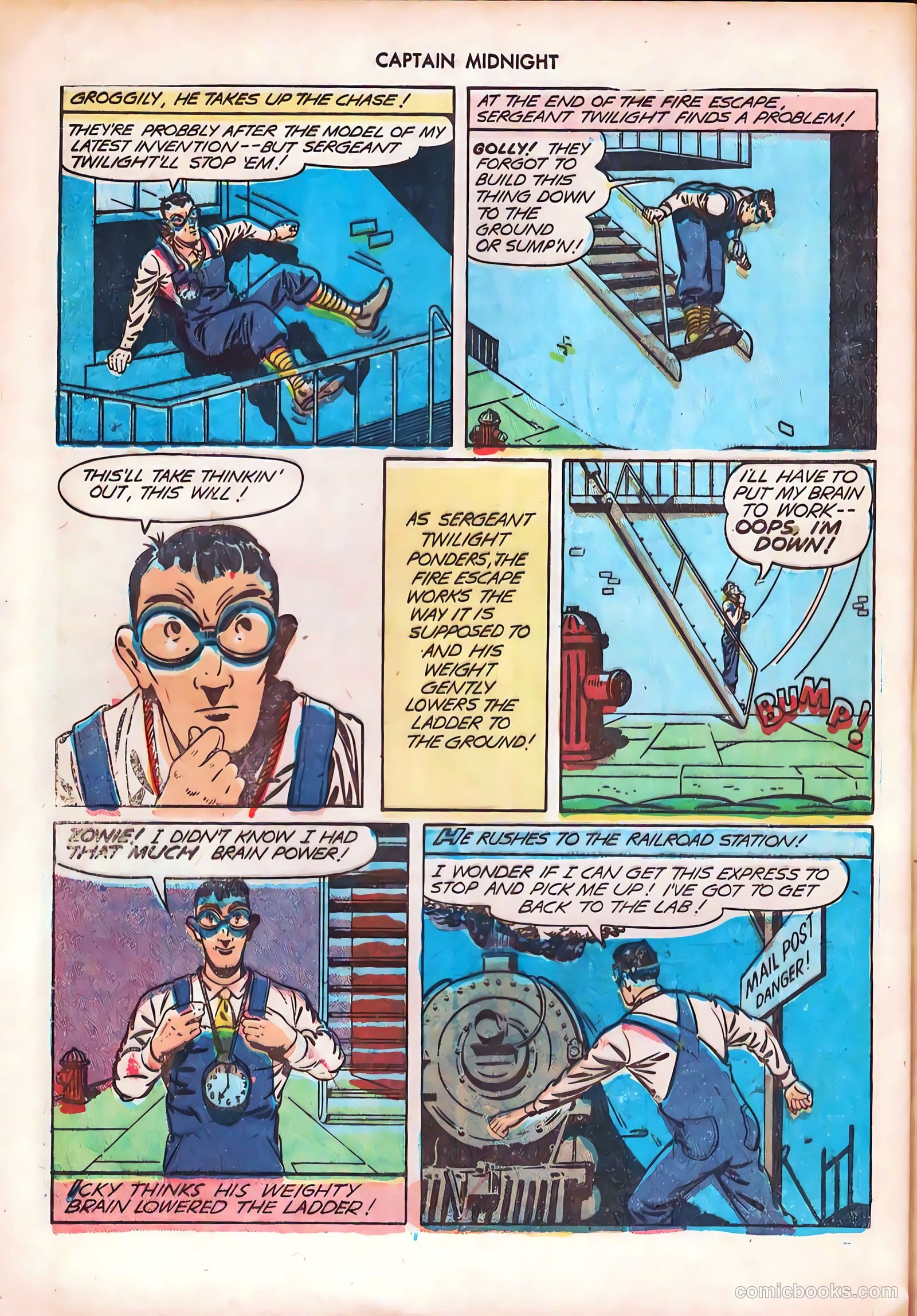 Captain Midnight #16 (1944) — page 32 of 52