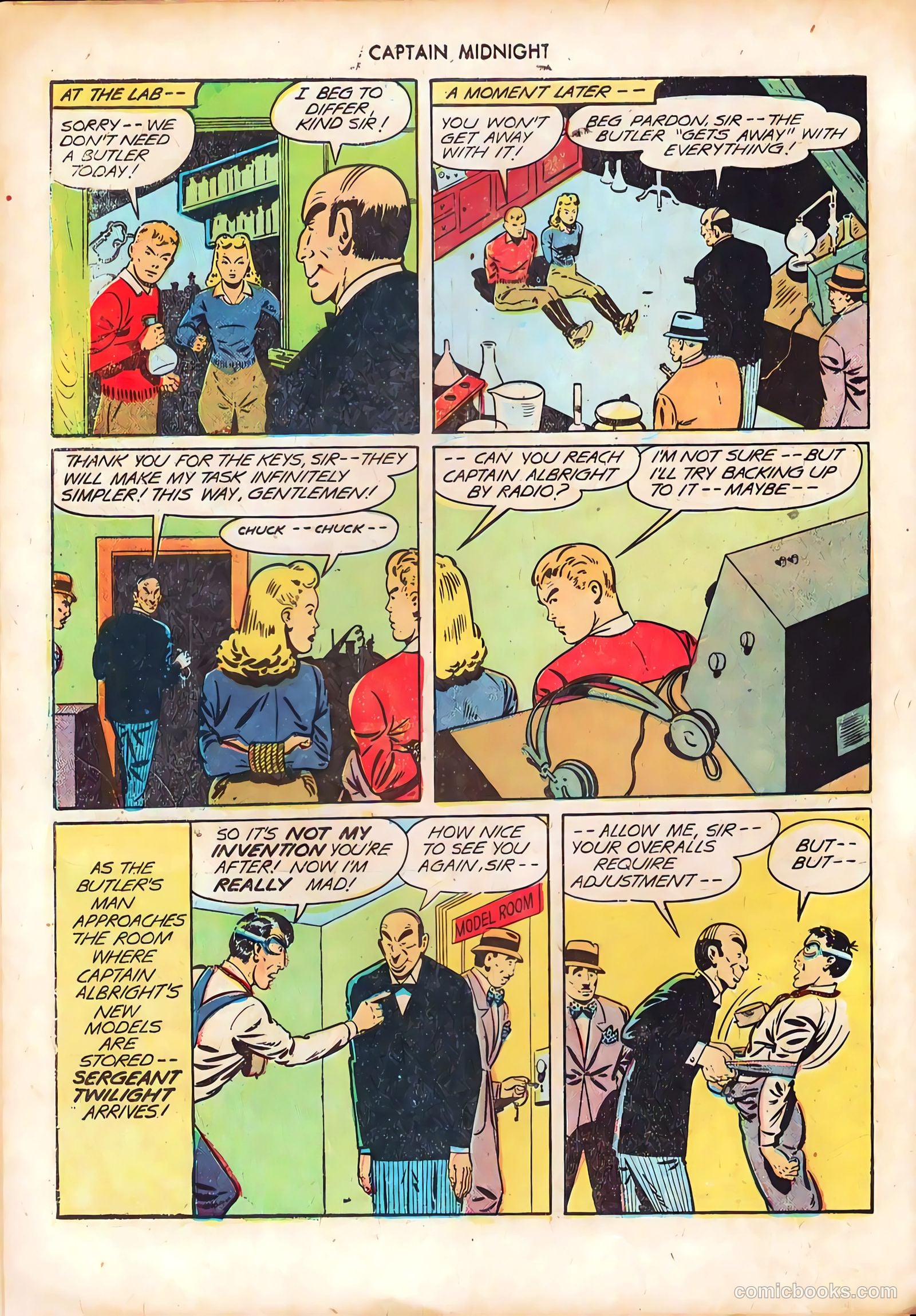 Captain Midnight #16 (1944) — page 34 of 52