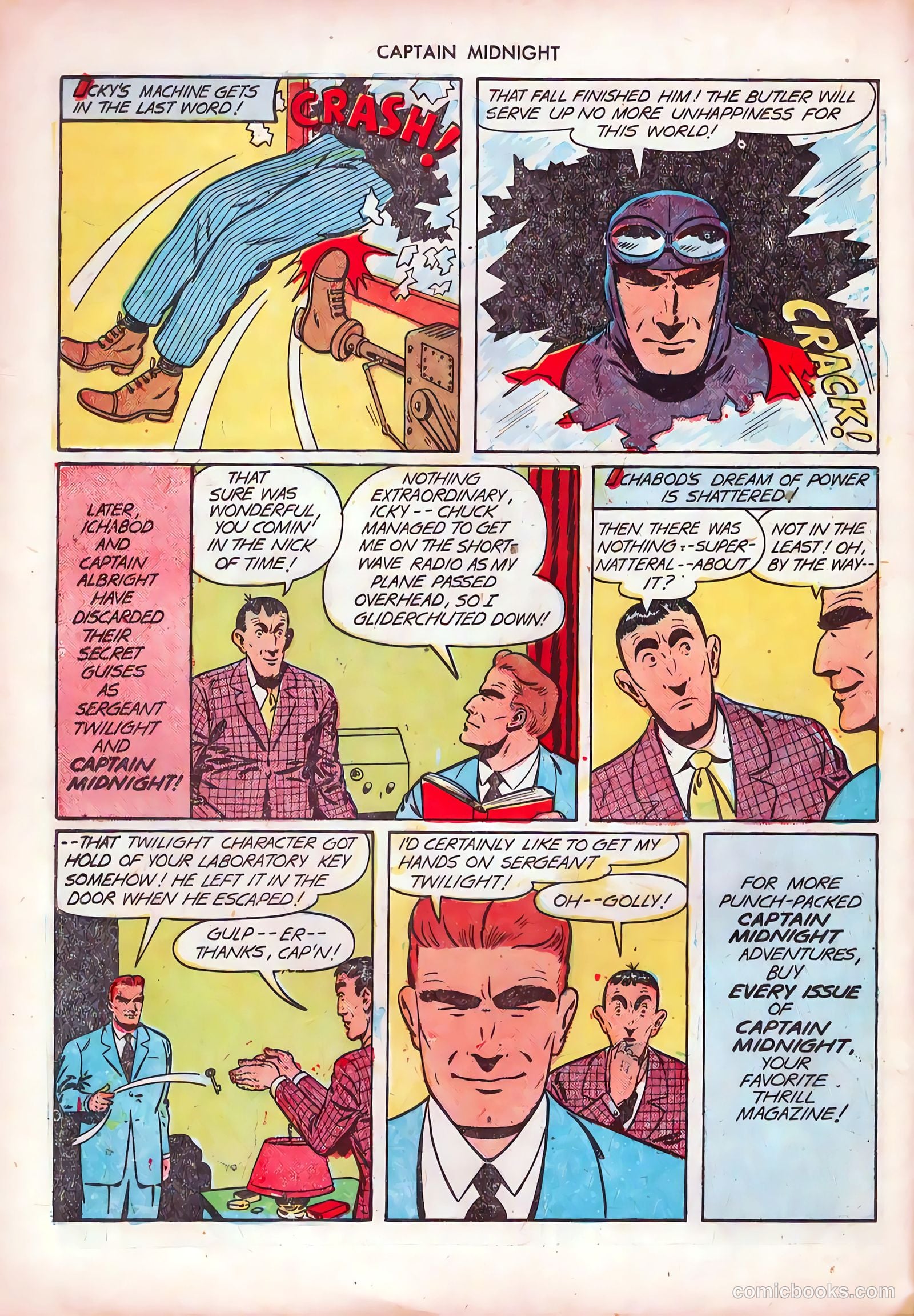 Captain Midnight #16 (1944) — page 38 of 52