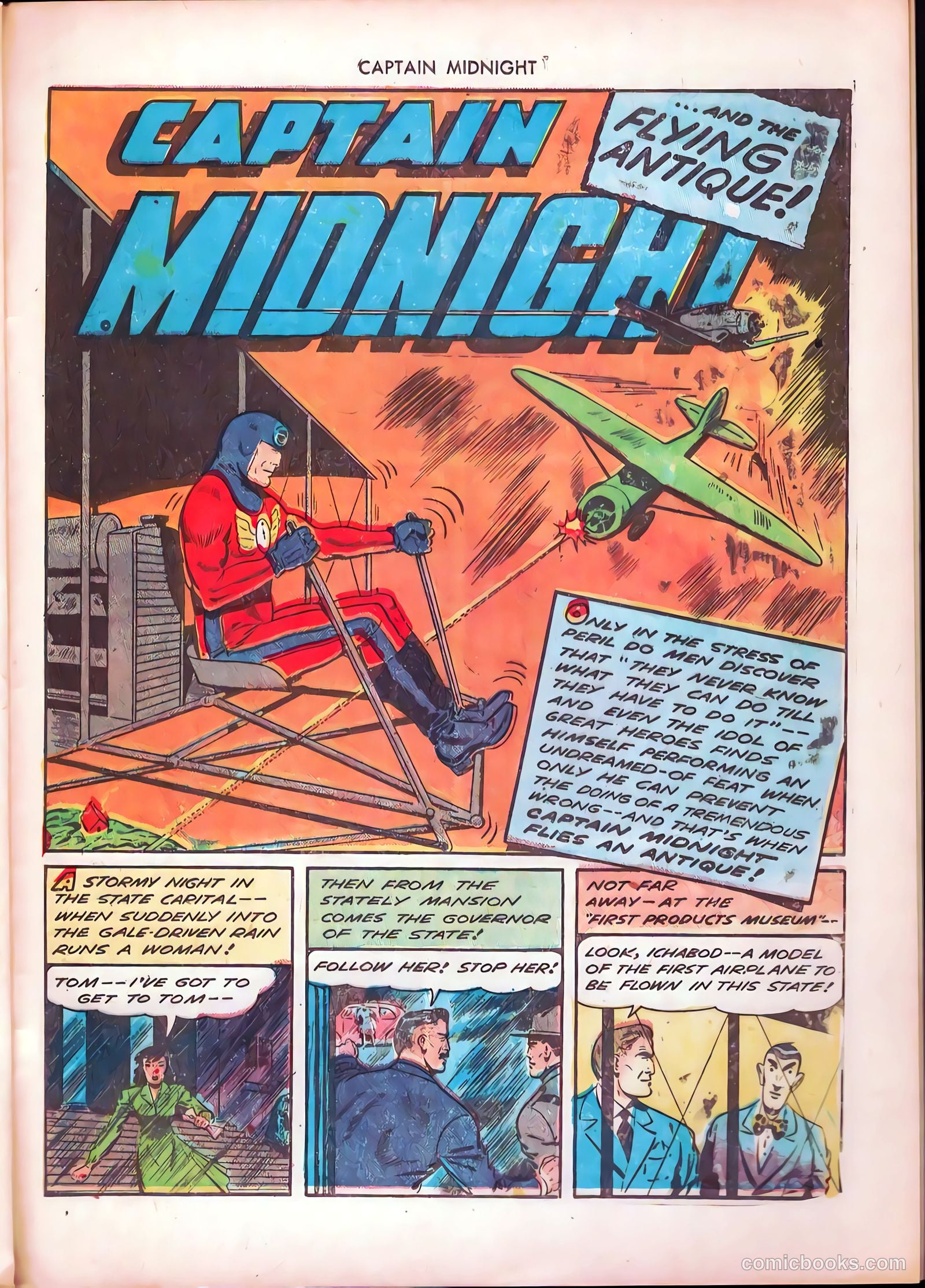 Captain Midnight #16 (1944) — page 41 of 52