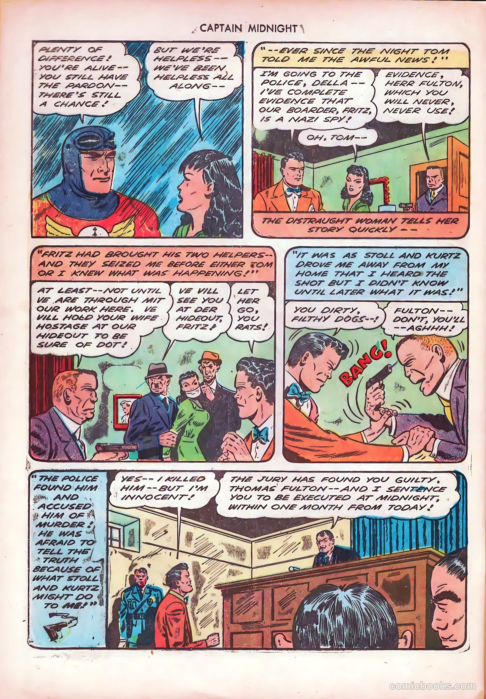 Captain Midnight #16 (1944) — page 44 of 52