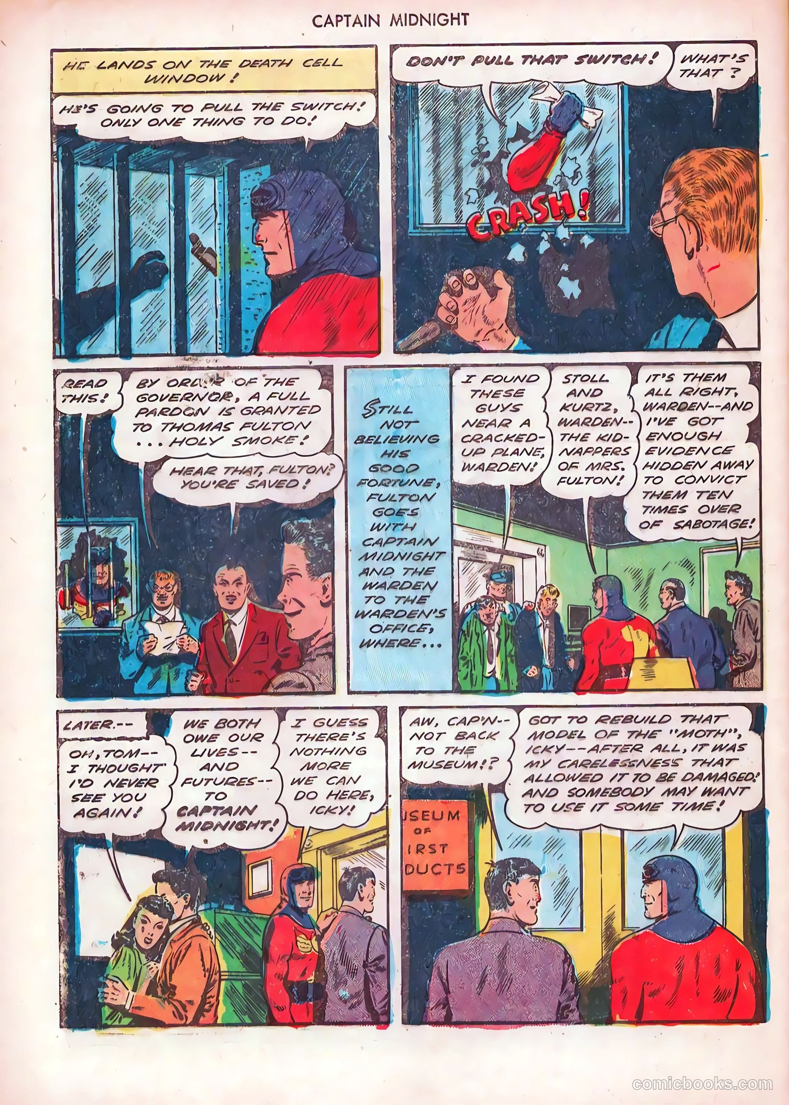 Captain Midnight #16 (1944) — page 48 of 52