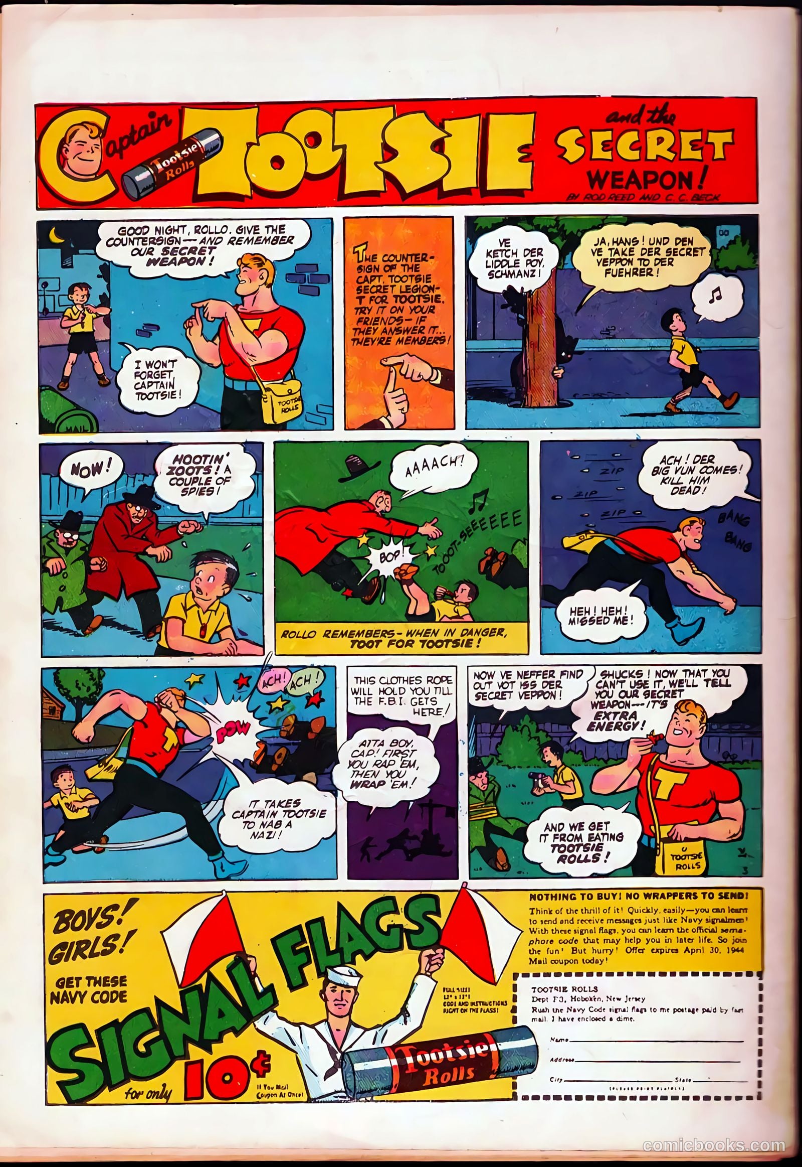 Captain Midnight #16 (1944) — page 52 of 52