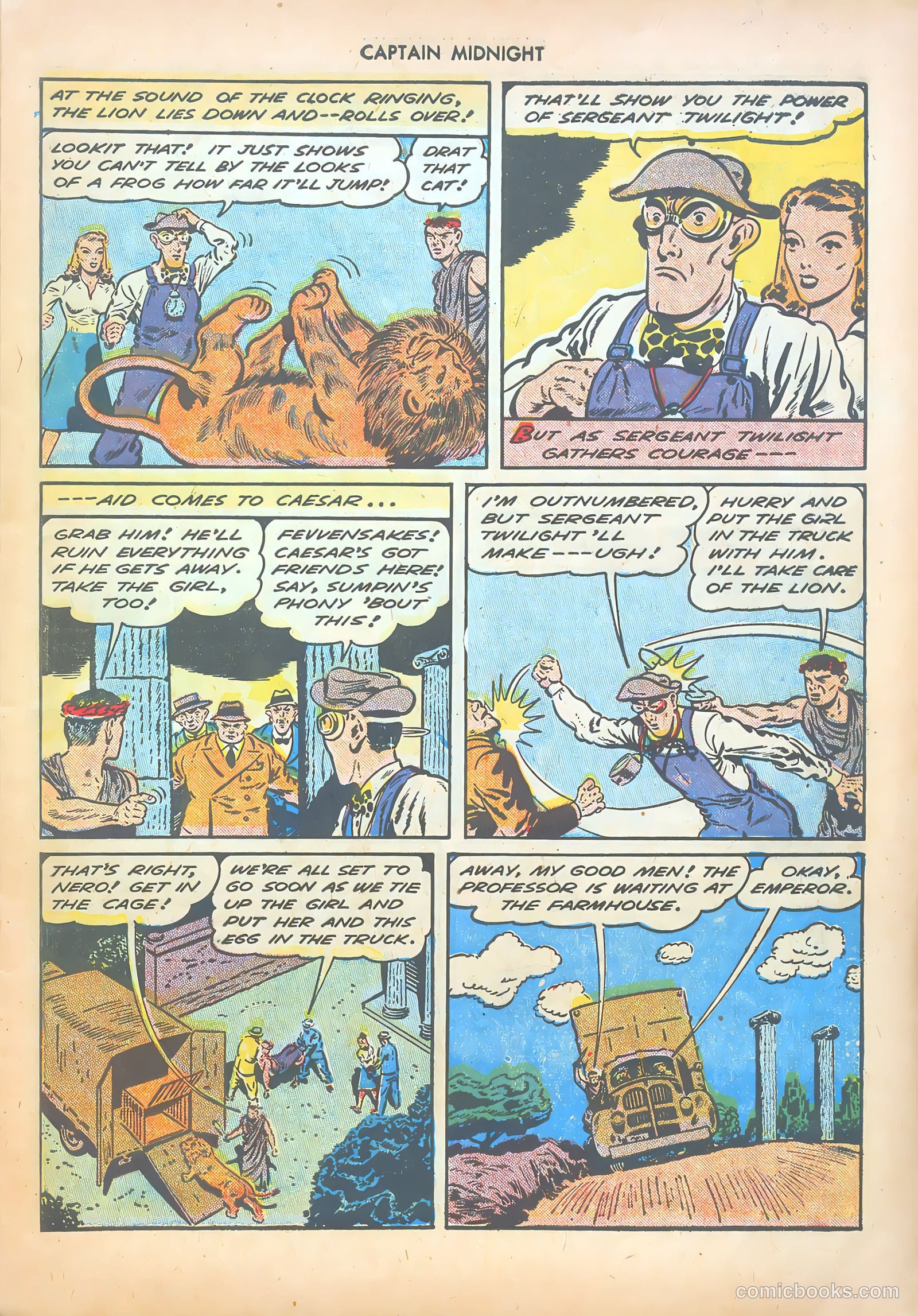 Captain Midnight #17 (1944) — page 23 of 52