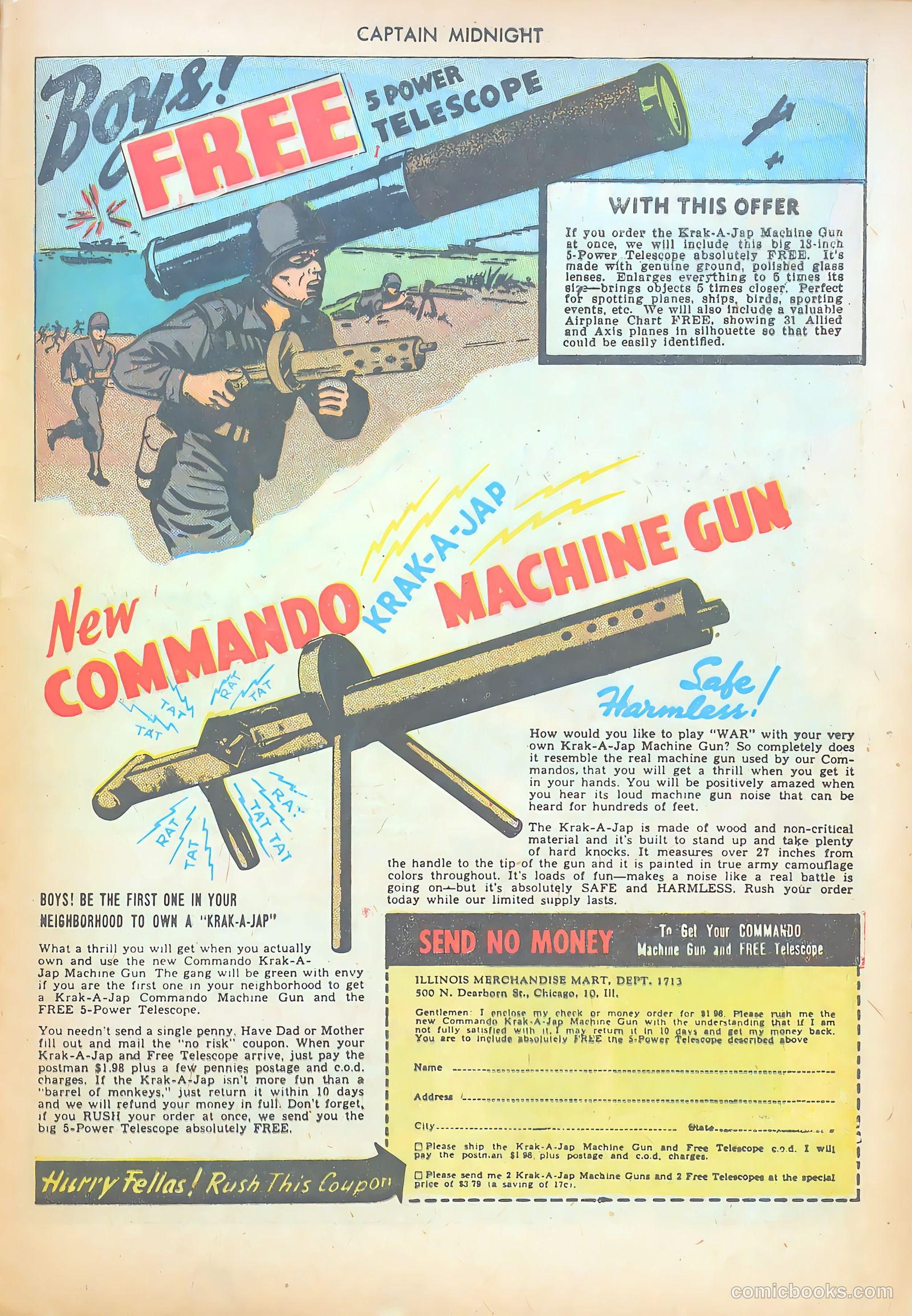 Captain Midnight #17 (1944) — page 49 of 52