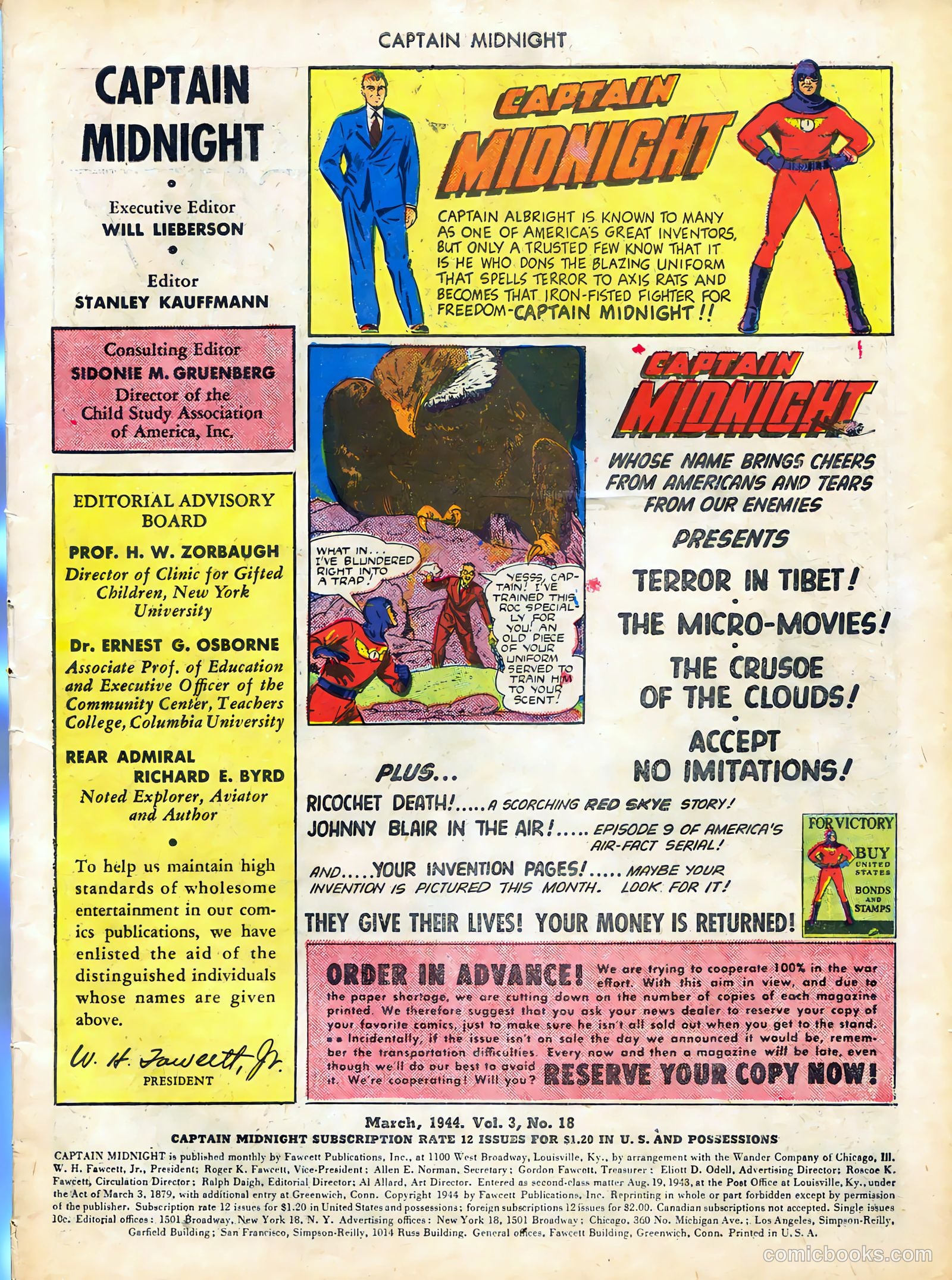 Captain Midnight #18 (1944) — page 3 of 52