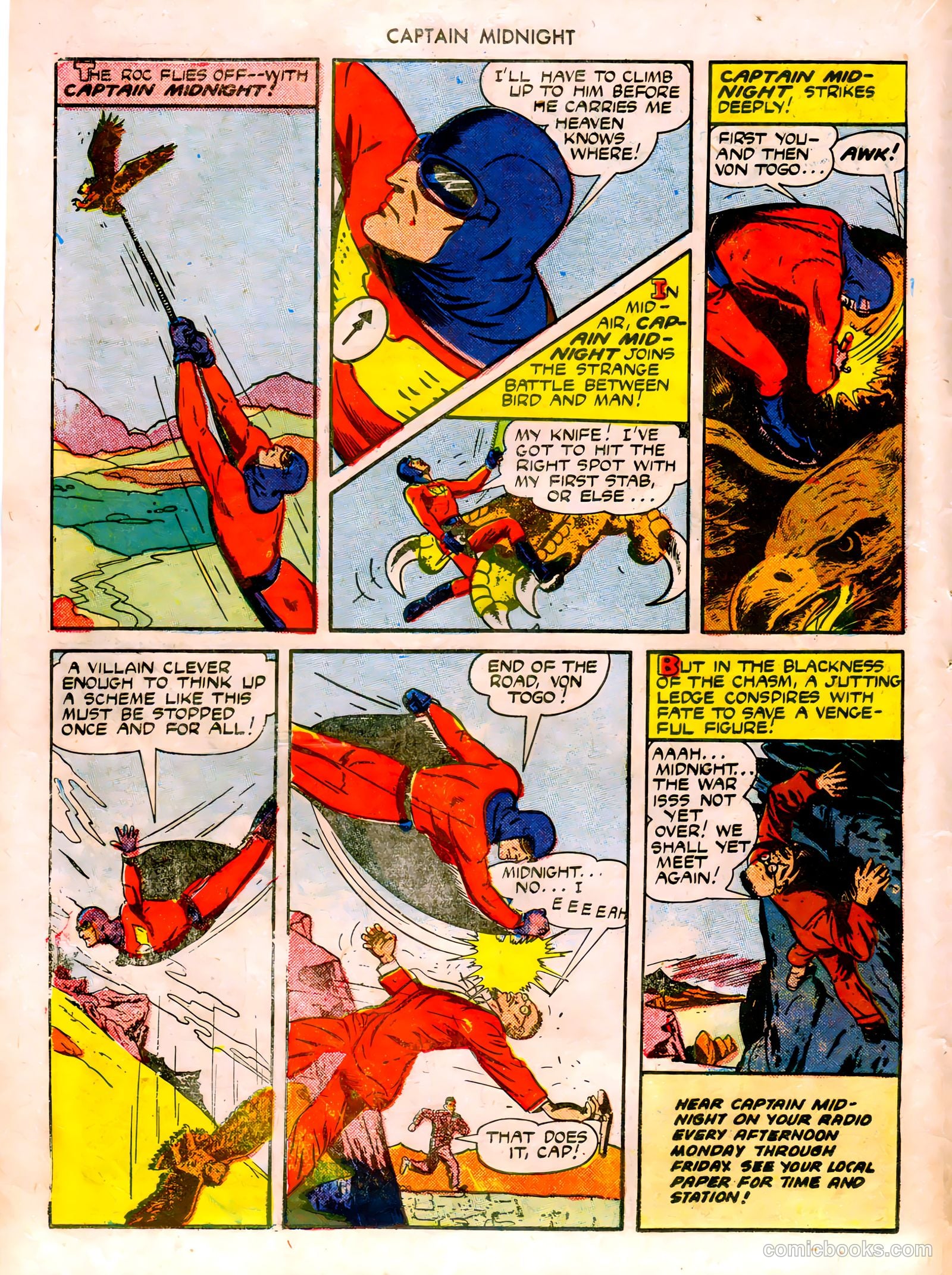 Captain Midnight #18 (1944) — page 14 of 52