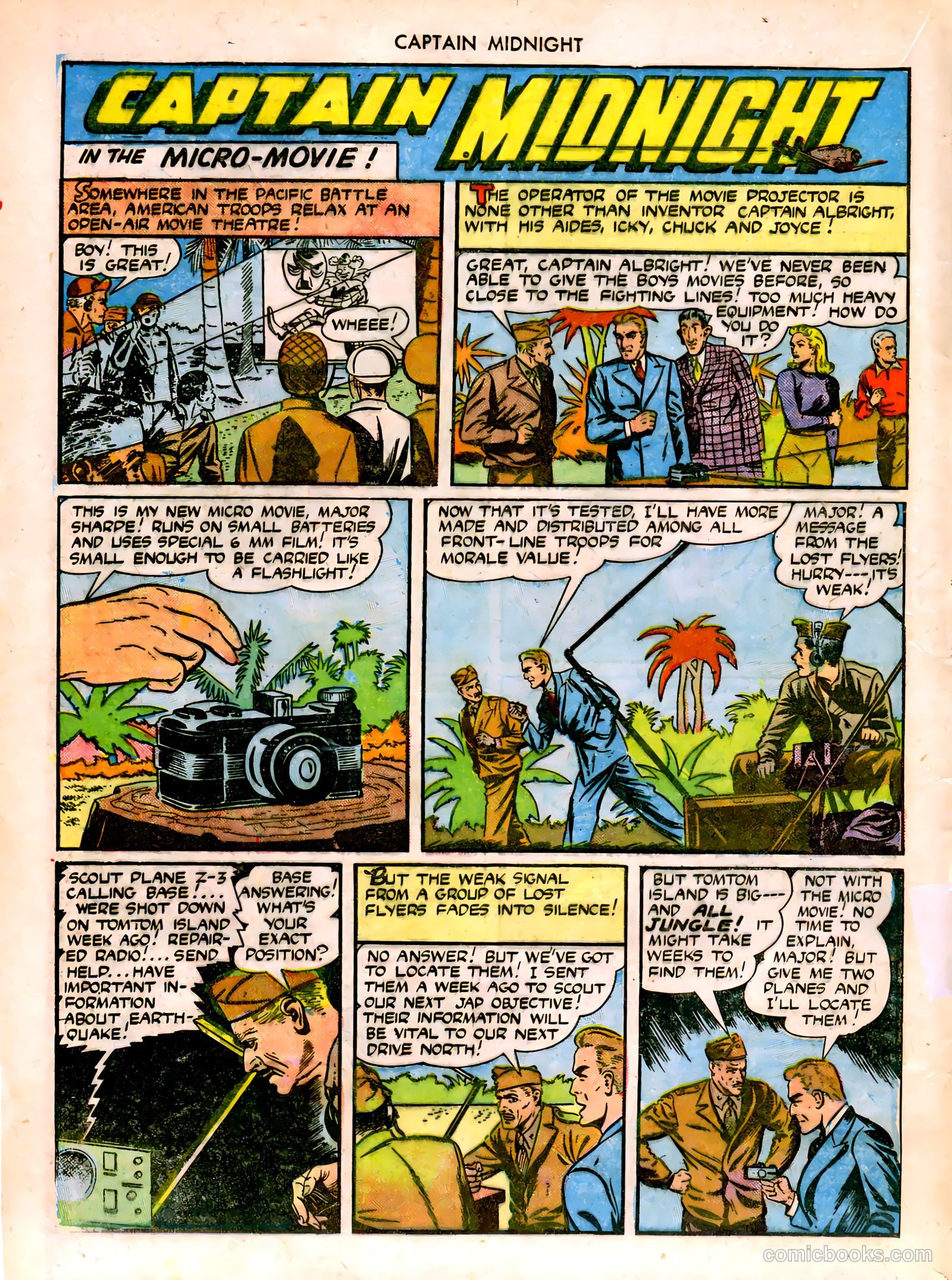 Captain Midnight #18 (1944) — page 16 of 52