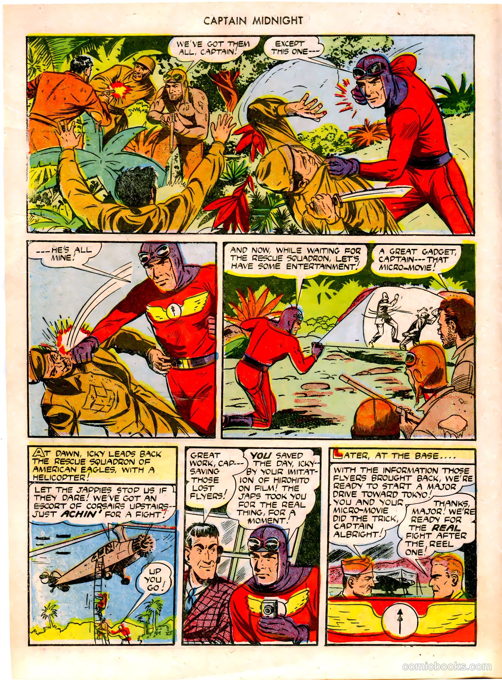 Captain Midnight #18 (1944) — page 22 of 52