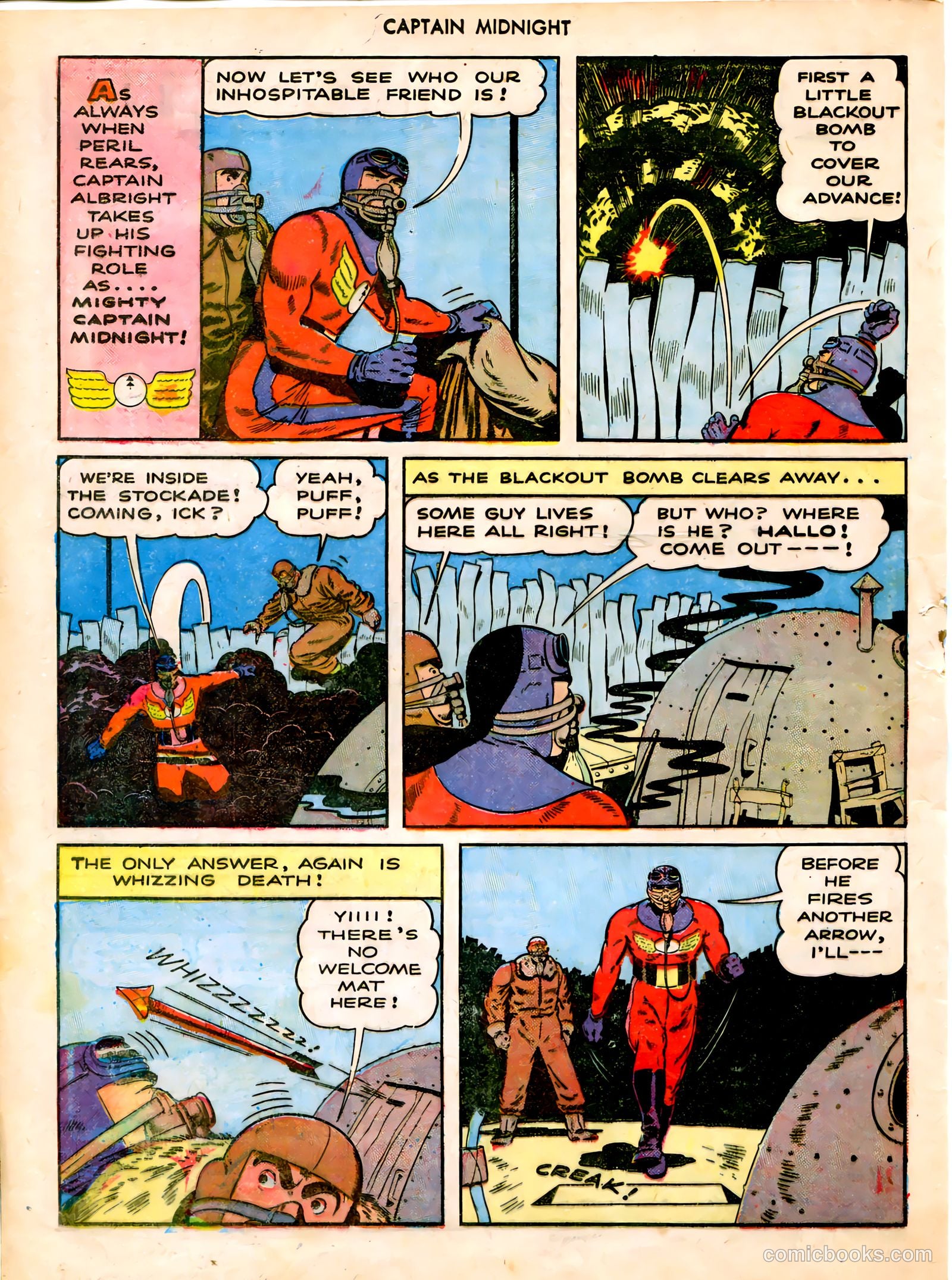 Captain Midnight #18 (1944) — page 28 of 52
