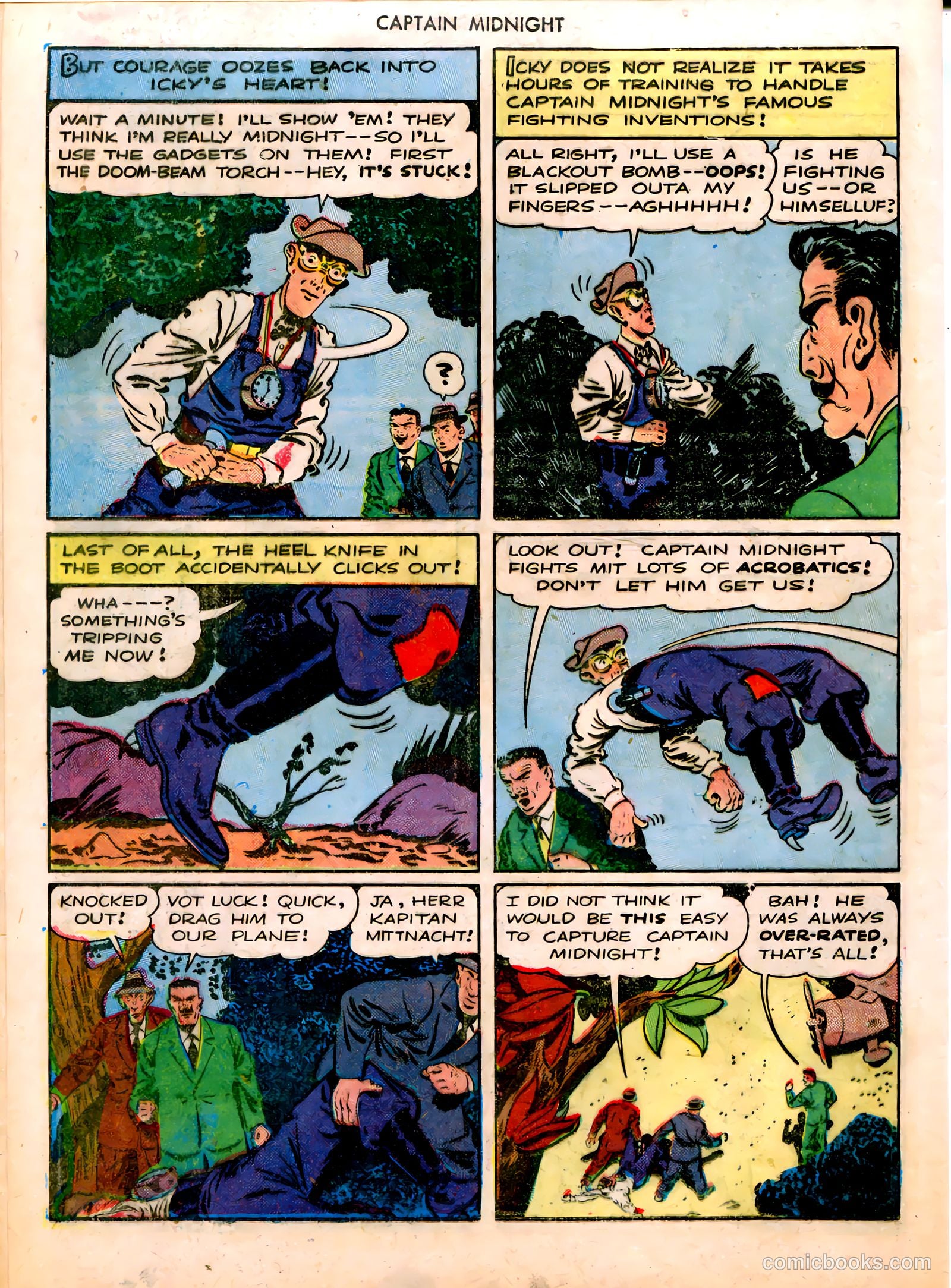 Captain Midnight #18 (1944) — page 40 of 52