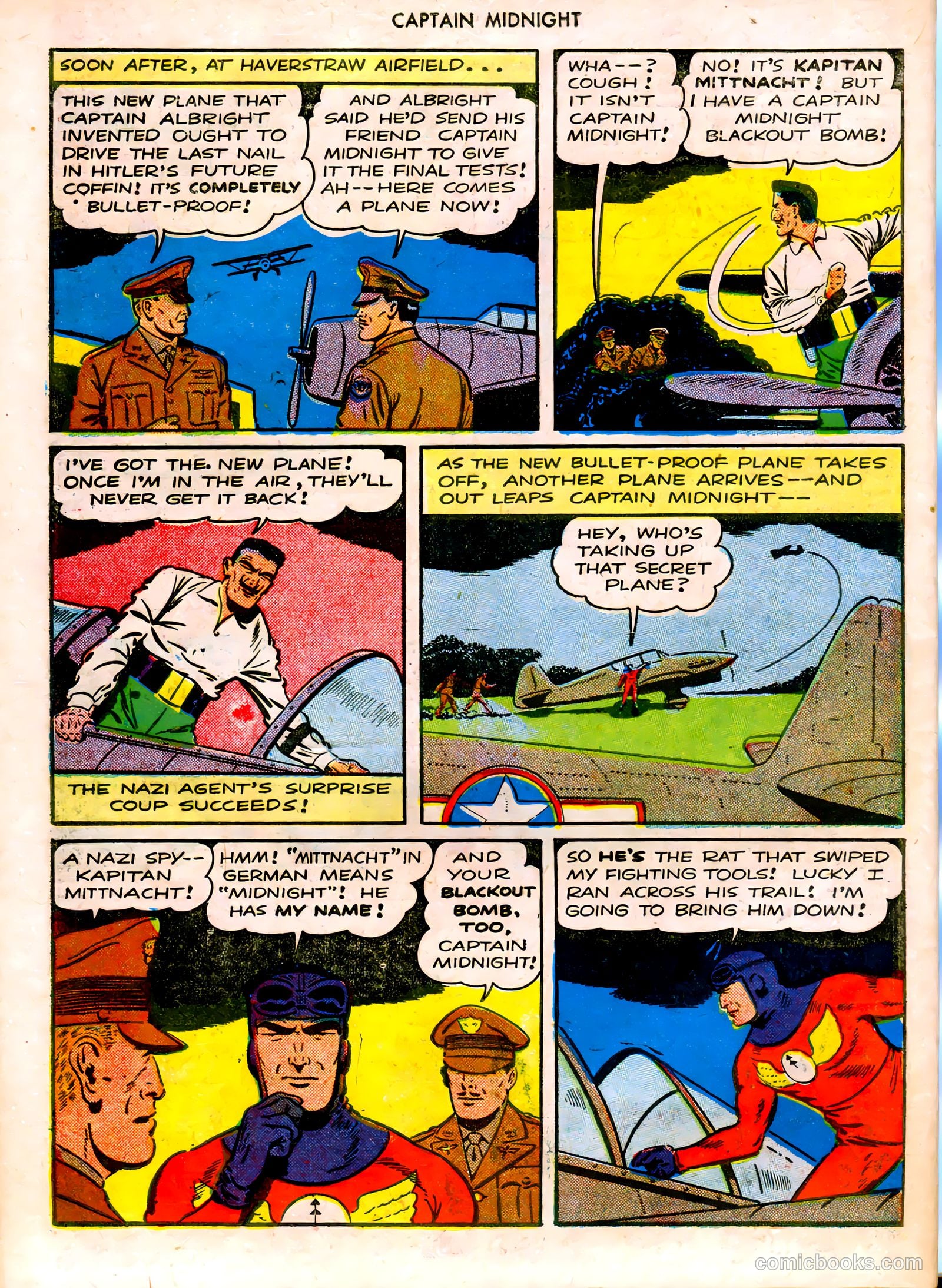 Captain Midnight #18 (1944) — page 42 of 52