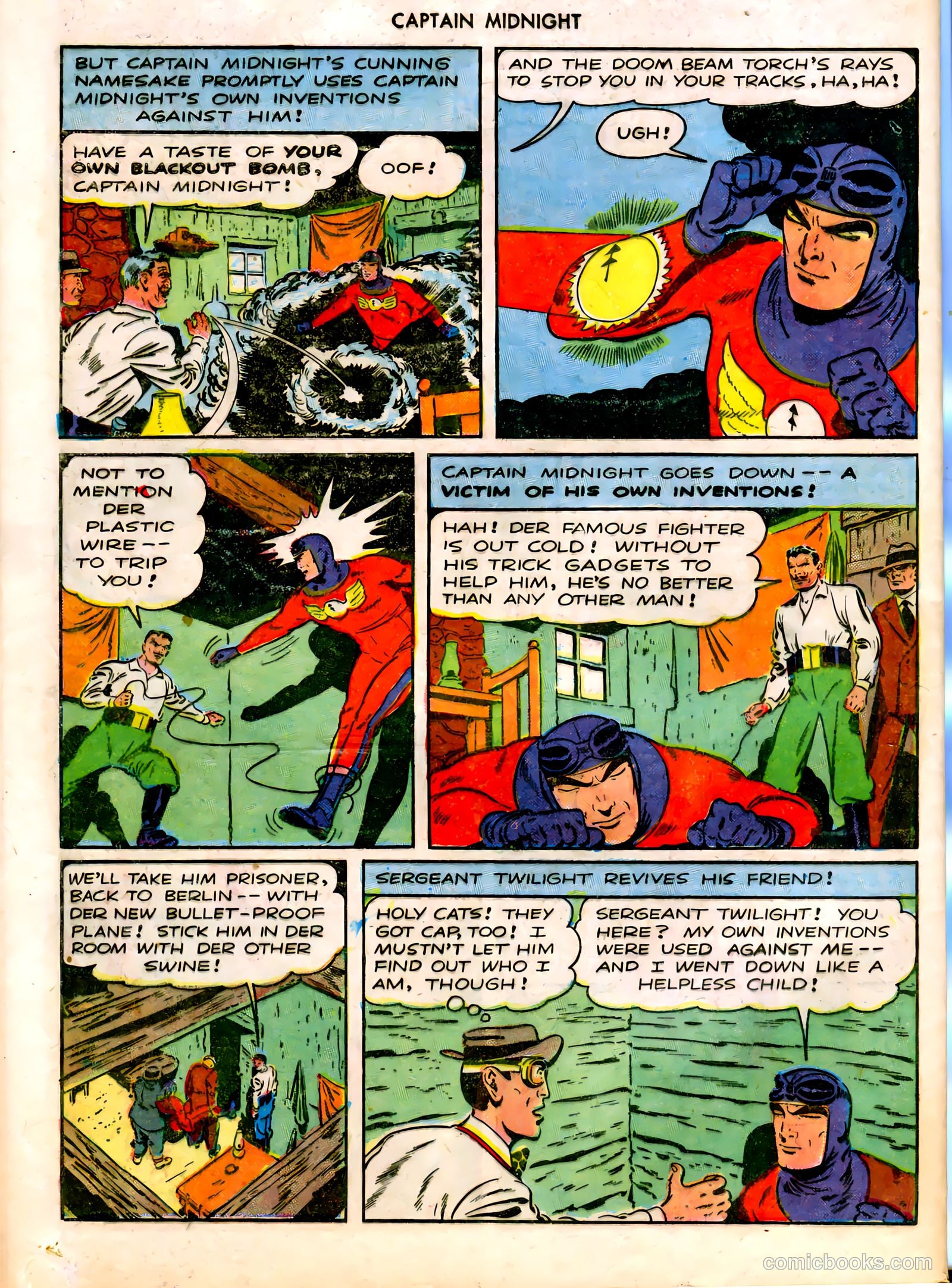 Captain Midnight #18 (1944) — page 44 of 52