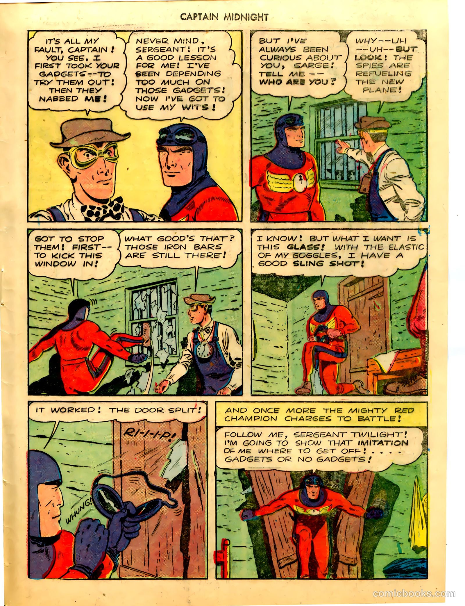 Captain Midnight #18 (1944) — page 45 of 52