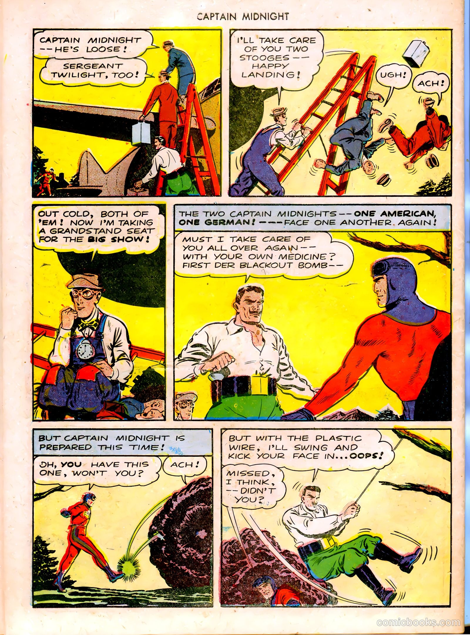 Captain Midnight #18 (1944) — page 46 of 52