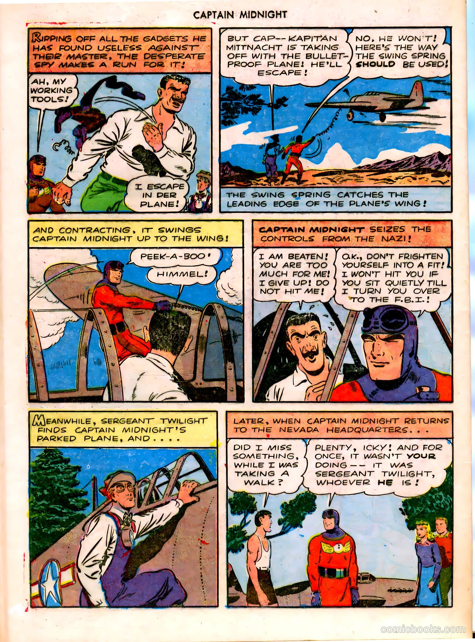 Captain Midnight #18 (1944) — page 48 of 52